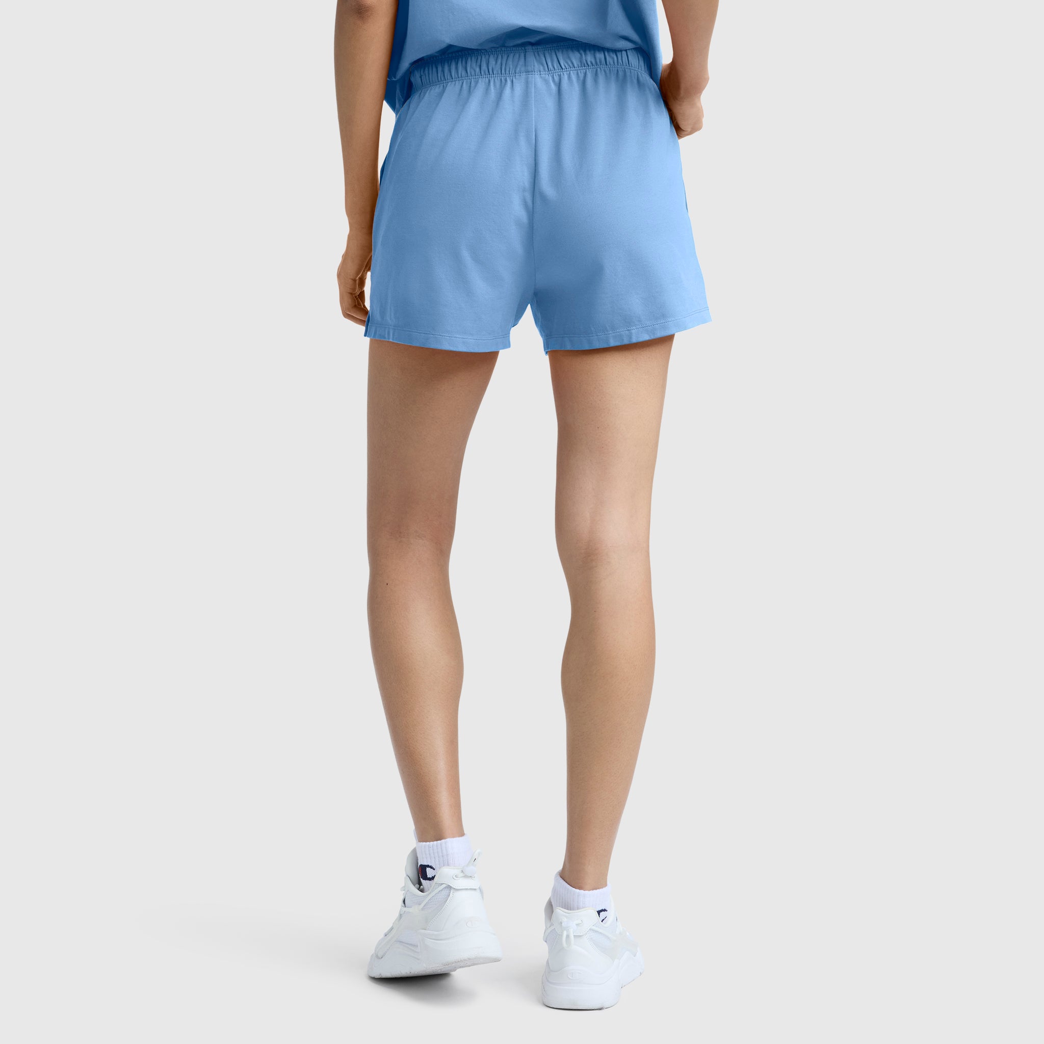 Champion Practice Short short bleu riviera femme