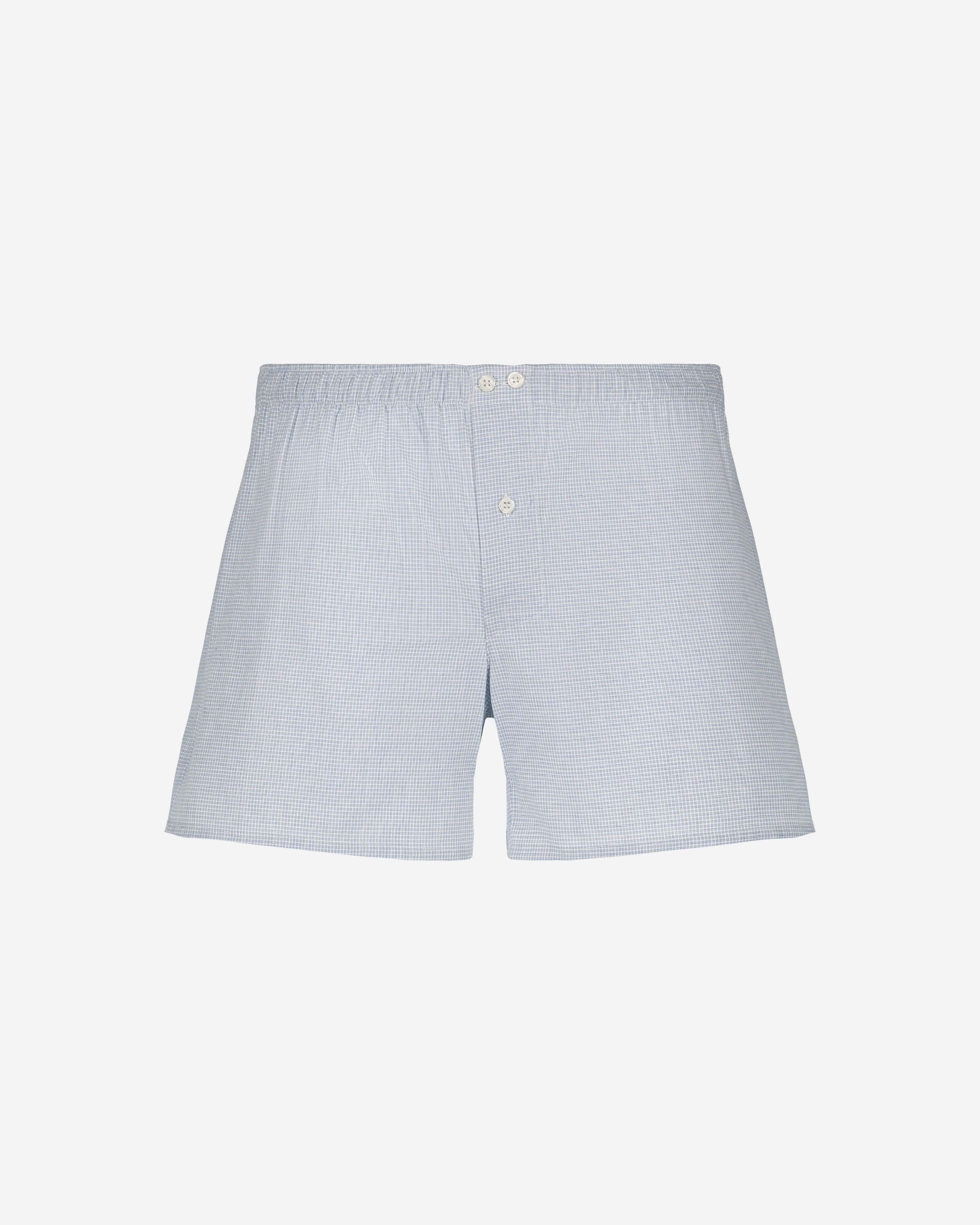 Lafaurie Vinnie Blanc/Ciel caleçon rayé coton homme