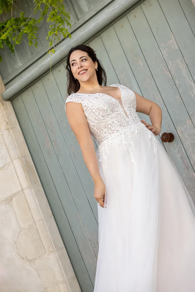 Le Jour de Notre Oui Boréal robe de mariée blanche