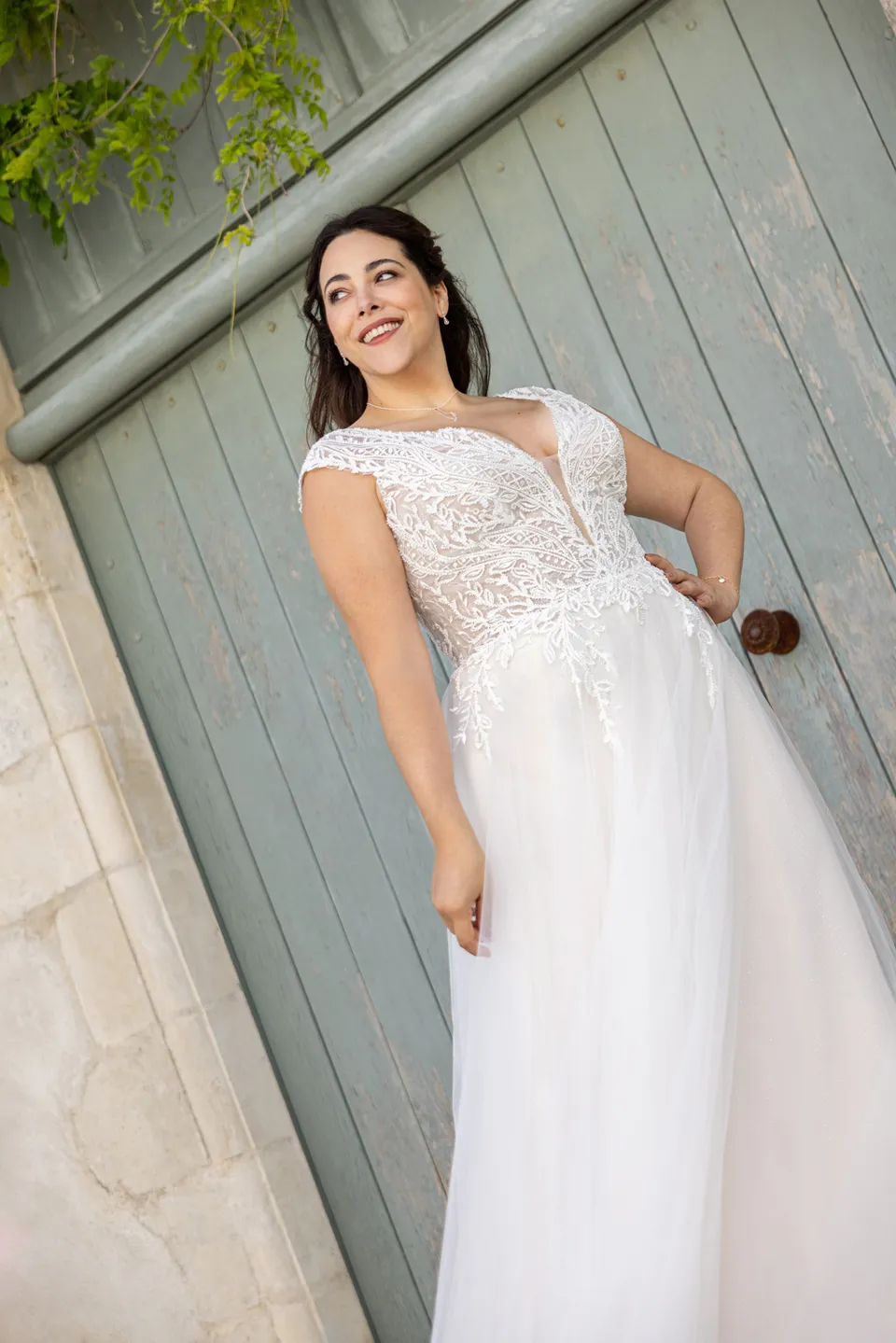 Le Jour de Notre Oui Boréal robe de mariée blanche