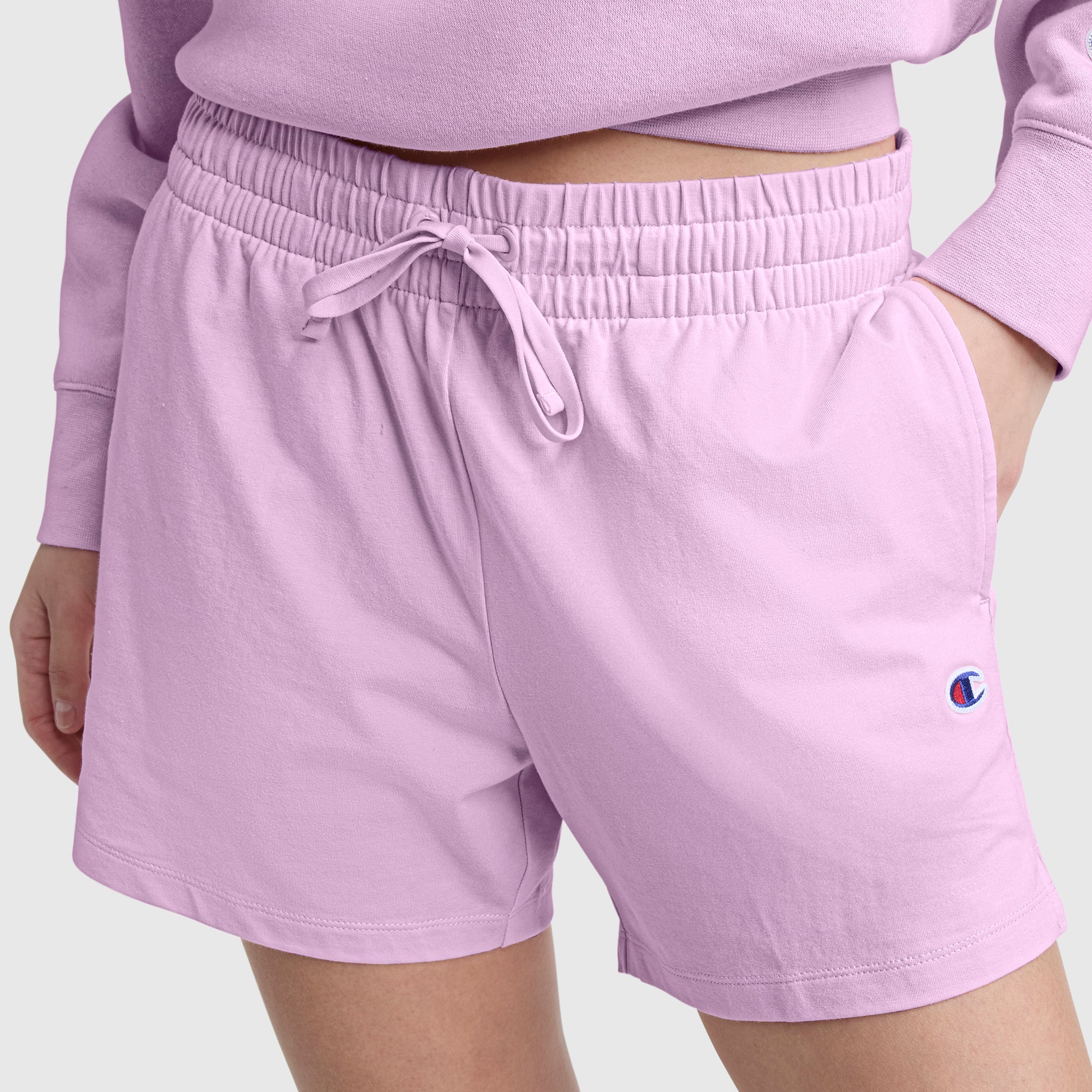 Champion 4" Lightweight Lounge Short smoky grape femme