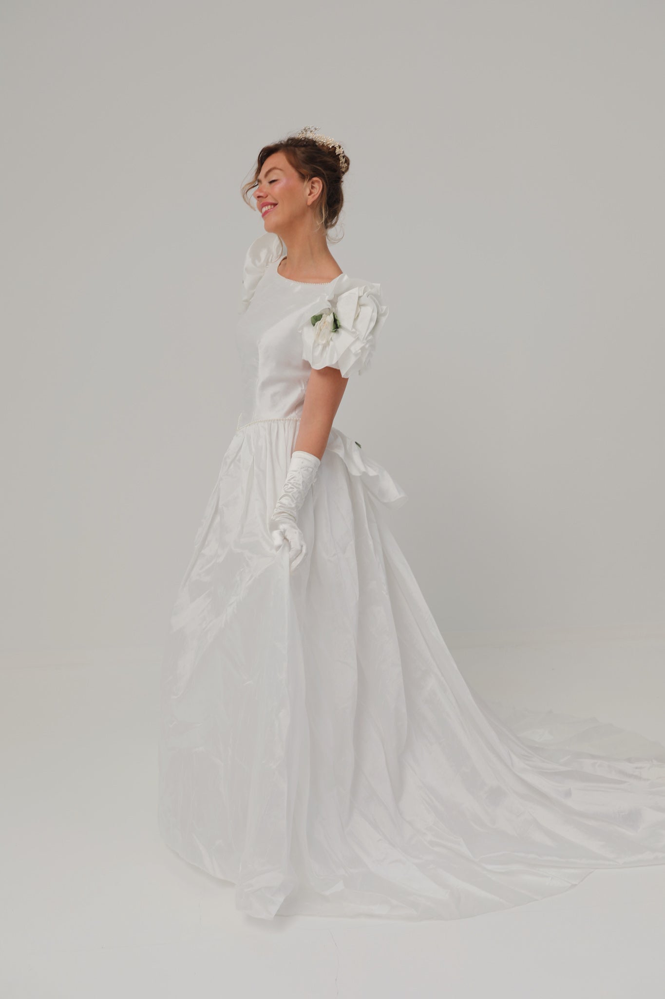 Solène Gisèle La mariée Ombeline robe de mariée blanche 38 perles