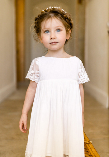 Le Jour de Notre Oui Manon Blanc robe fille blanche