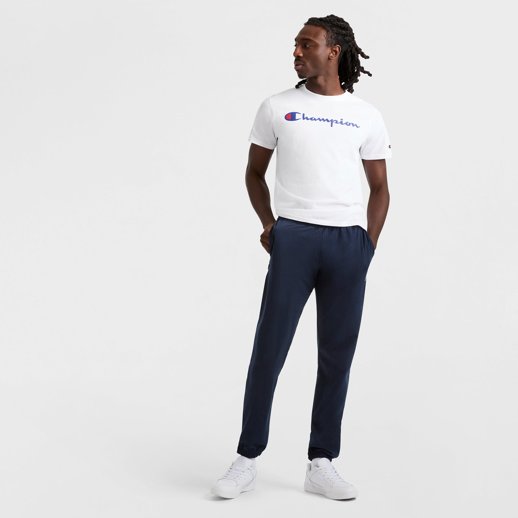 Champion Lightweight Lounge Pants jogging bleu marine Navy
