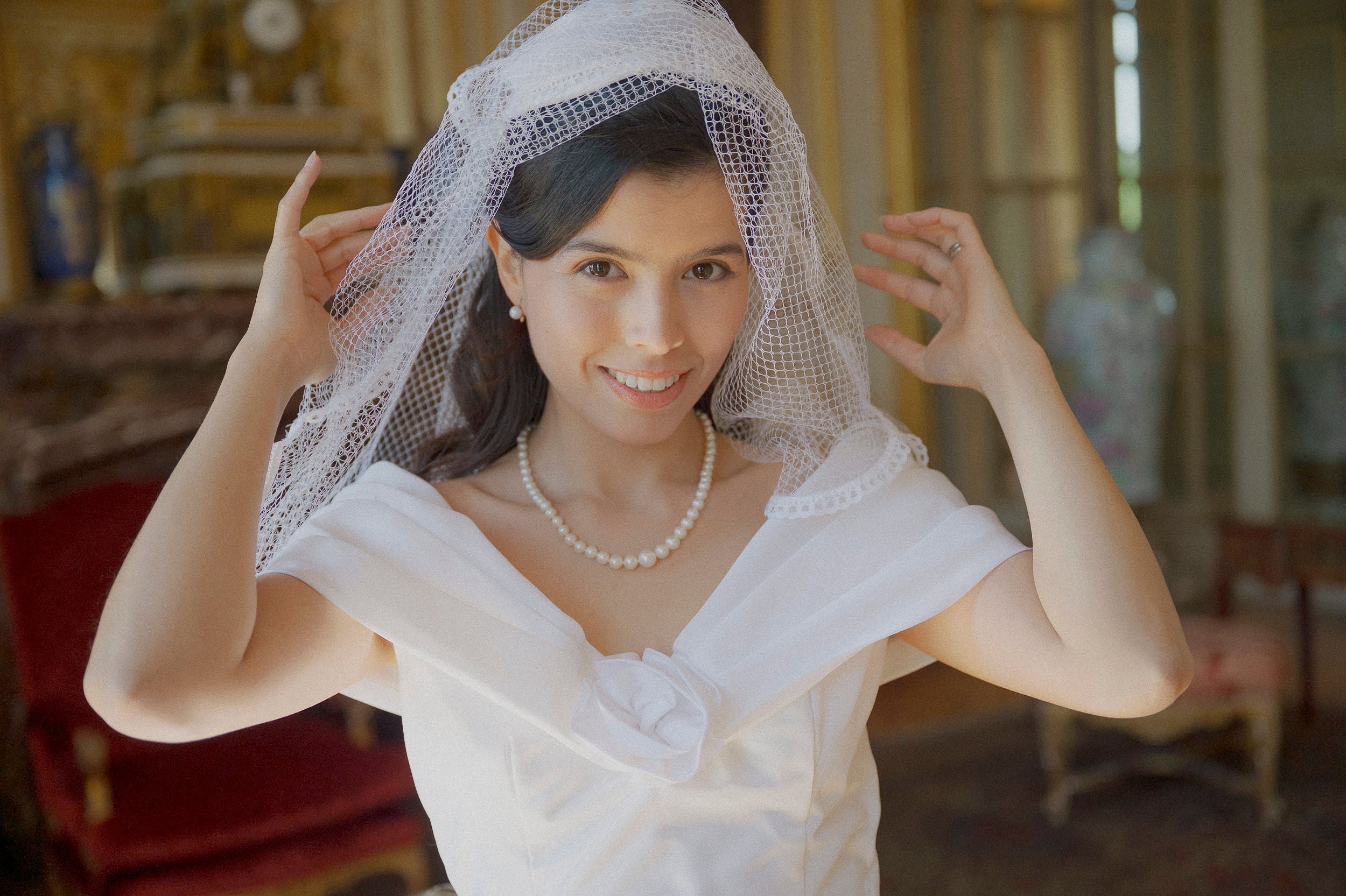 Solène Gisèle La mariée Robe Grace robe de mariée blanche 38