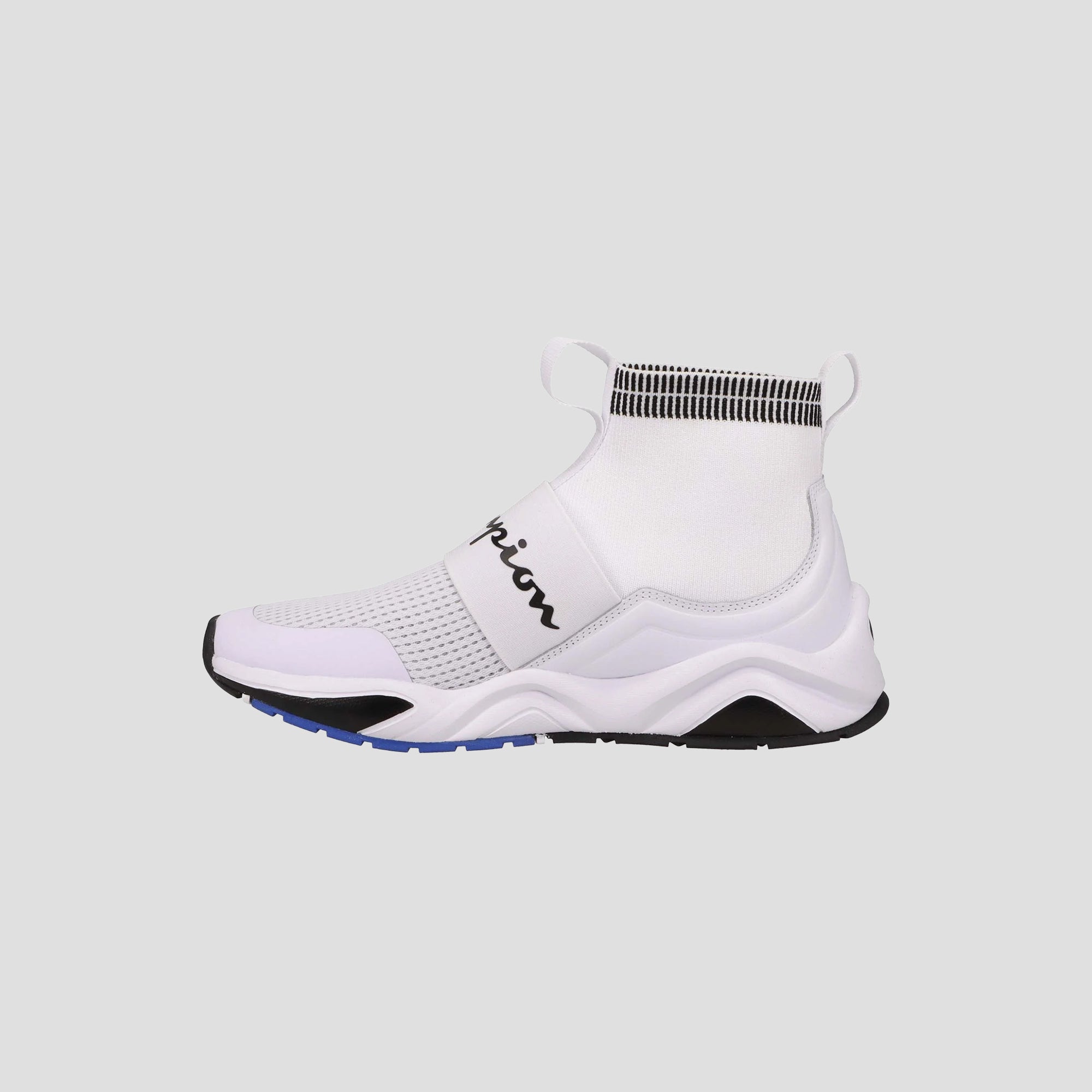 Champion Rally Pro baskets enfant blanc montantes knit