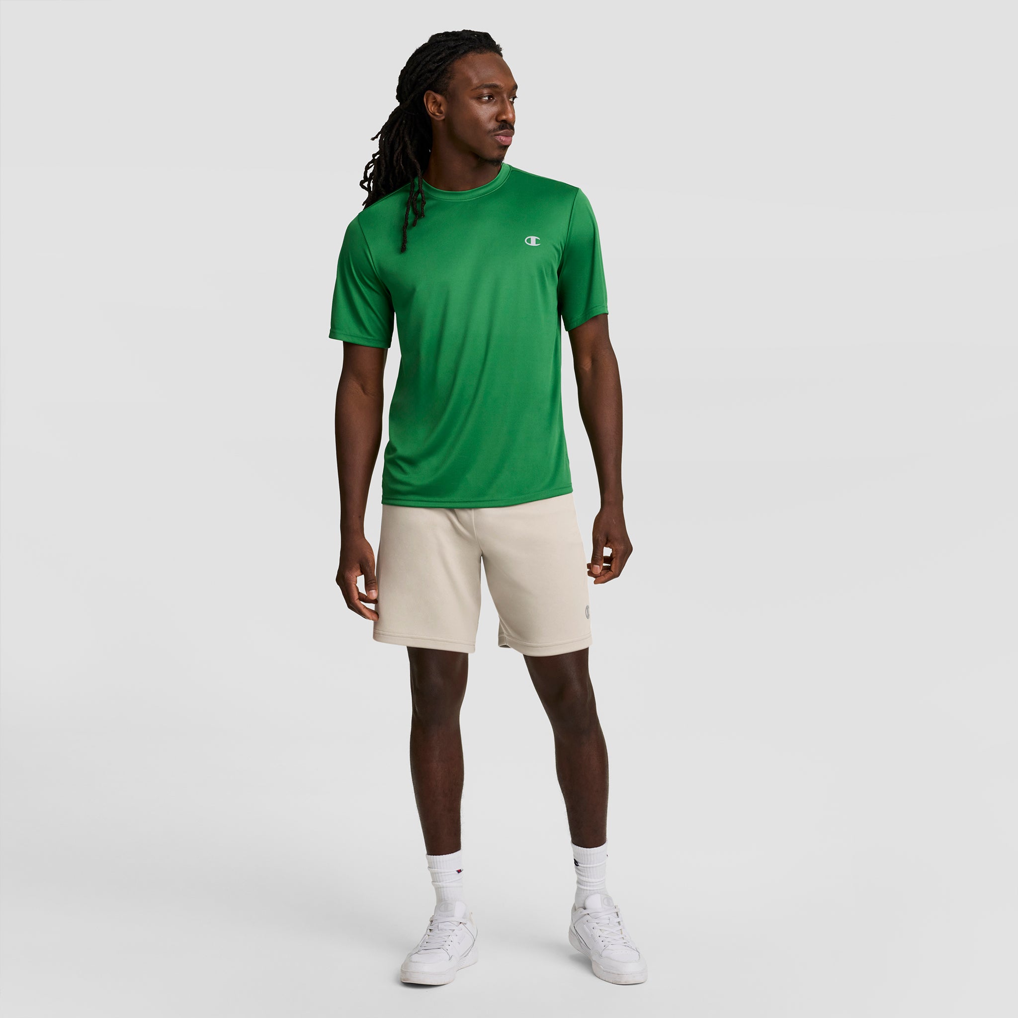 Champion 7" short sport homme beige séchage rapide