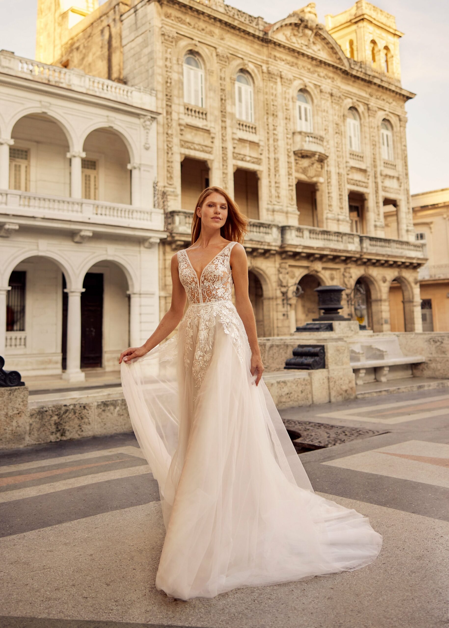 Hervé Paris Libre Lola-Z robe de mariée moderne