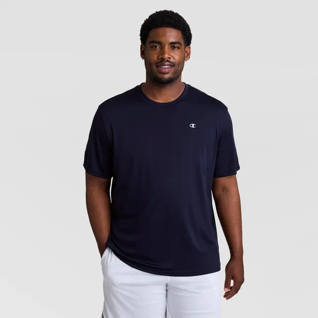 Champion Sport Reflective C Logo t-shirt bleu Deep Navy