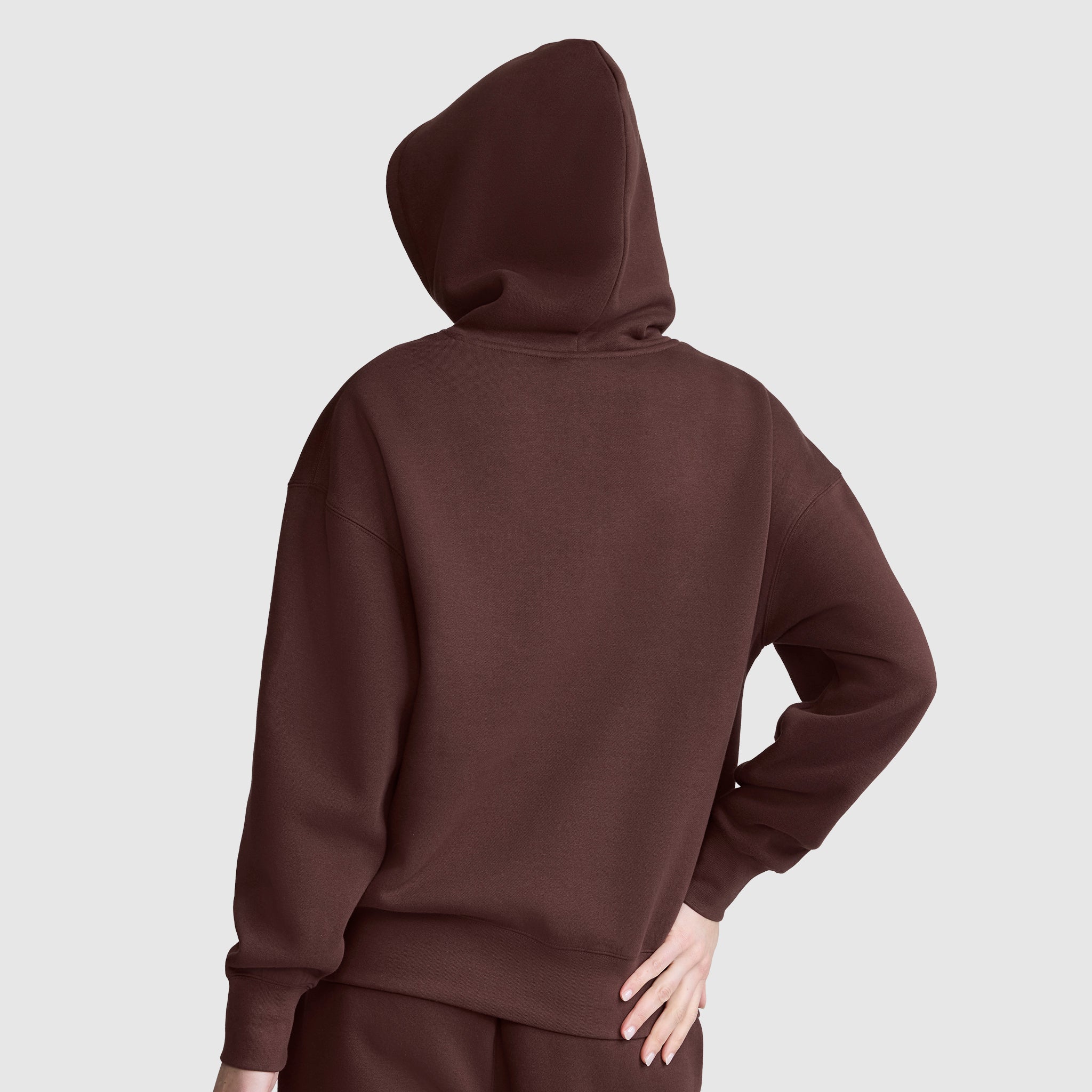 Champion Powerblend Relaxed Hoodie sweat Bitter Chocolate