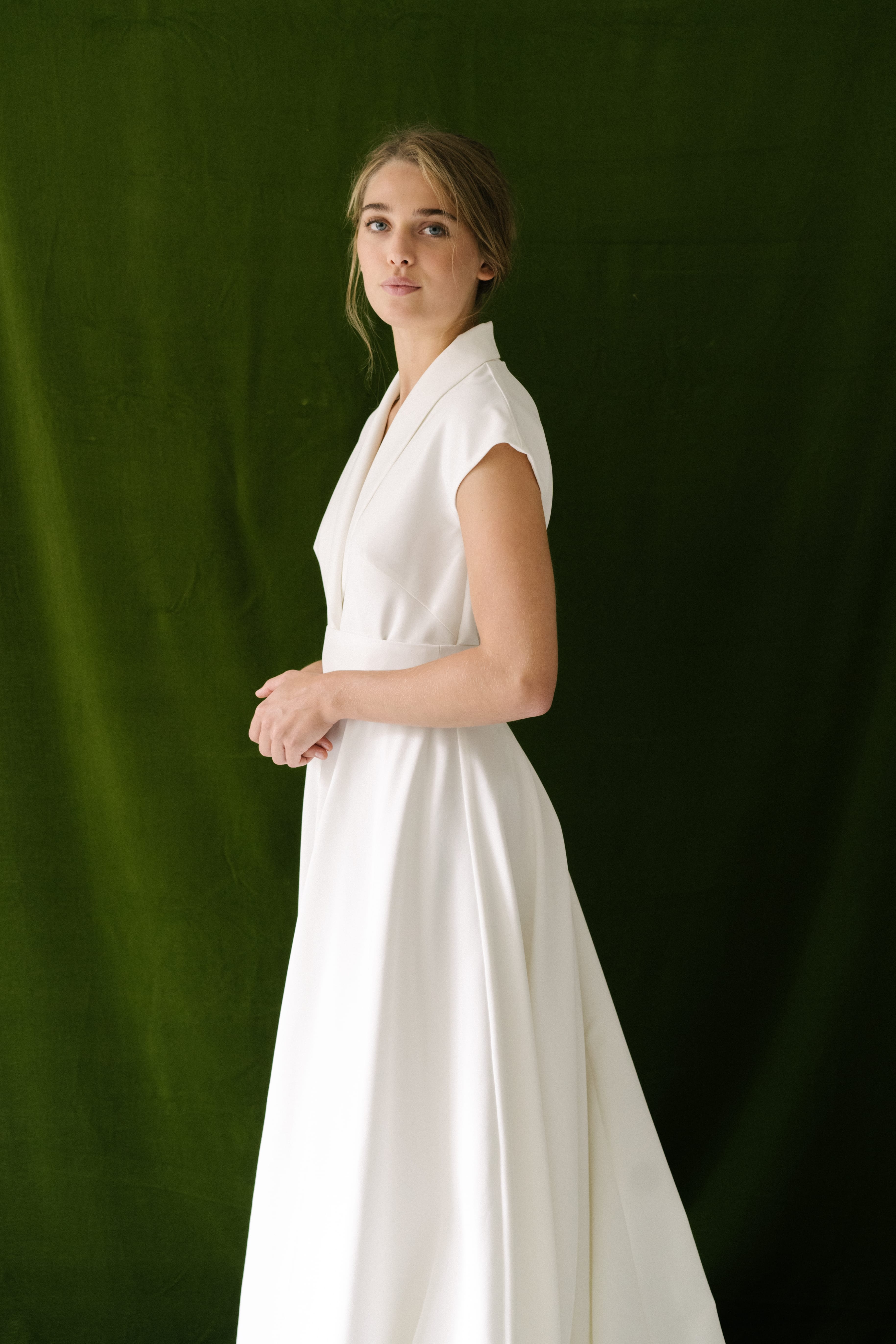 Maison Floret Sur-mesure Soren robe satin duchesse