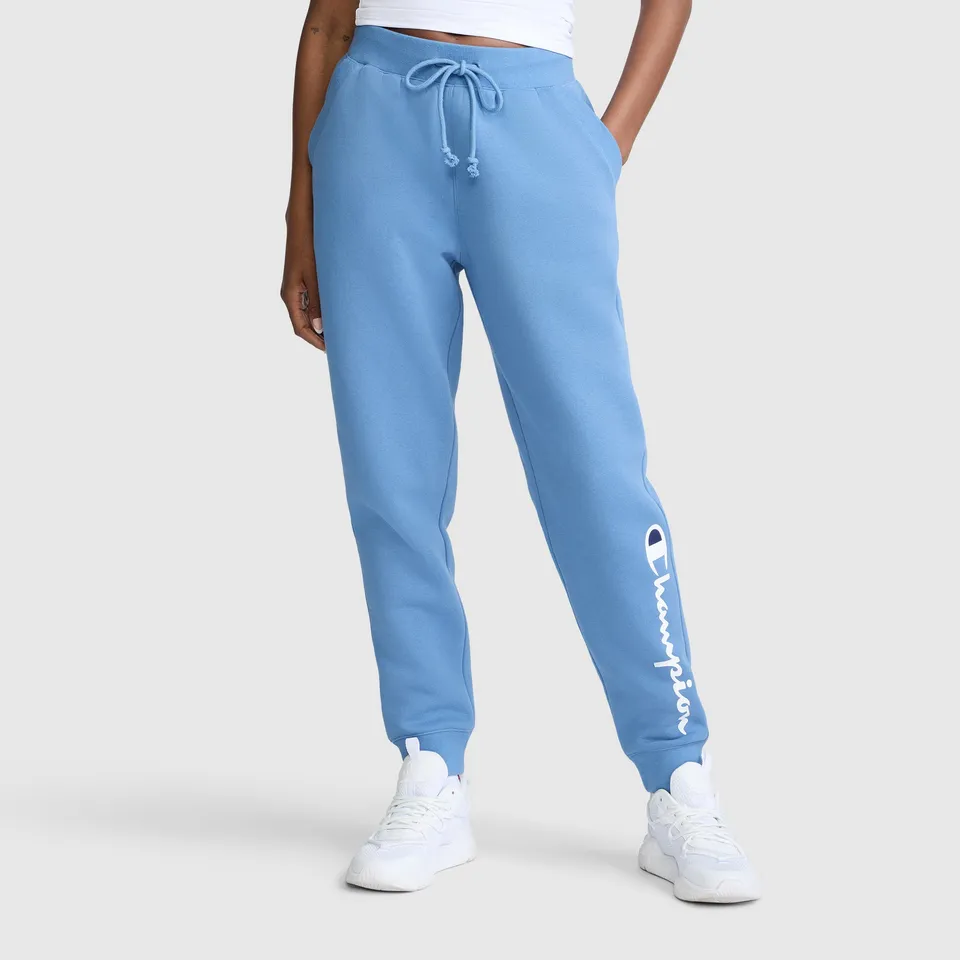 Champion Powerblend Joggers Classic Script jogging Riviera molleton