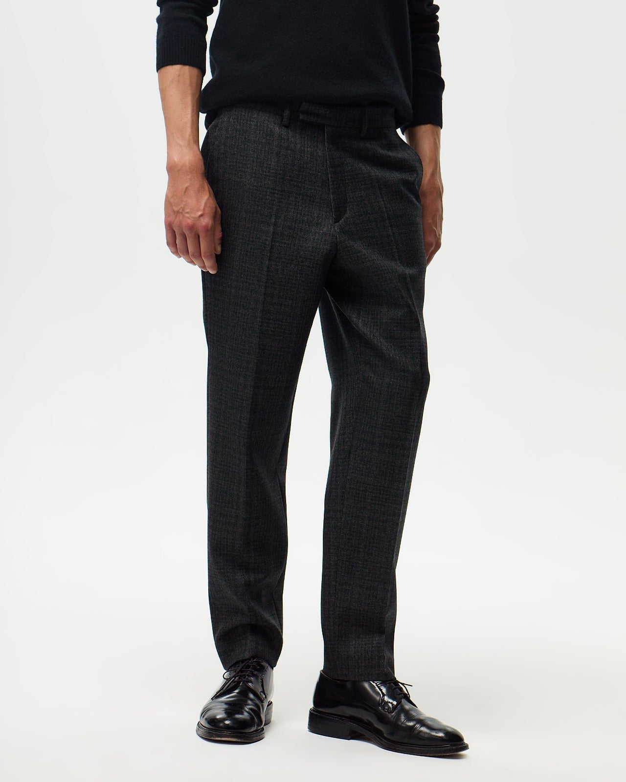 Lafaurie Sartre pantalon gris anthracite laine