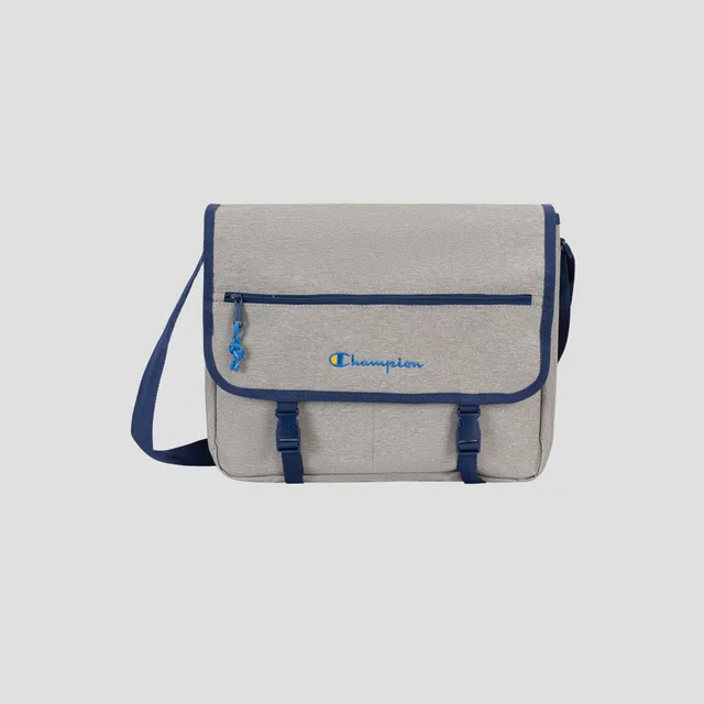 Champion Phase sac messager gris bleu housse ordinateur