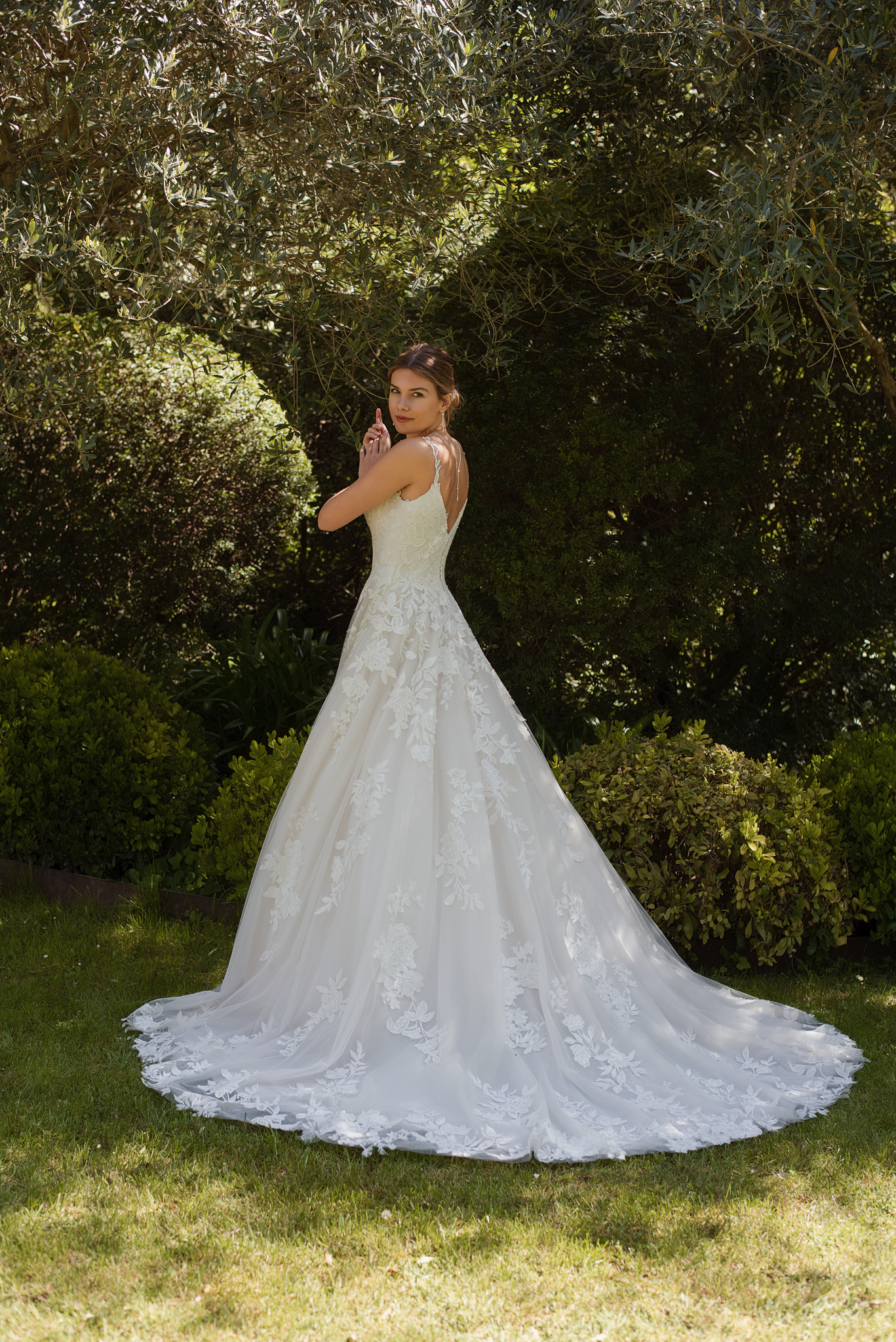 Le Jour de Notre Oui Impériale robe de mariée blanche mariage
