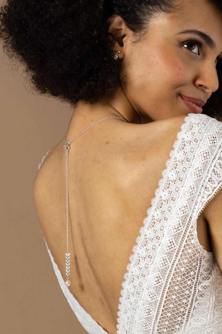 Le Jour de Notre Oui BIJOUX DE DOS bijou de dos mariée perles