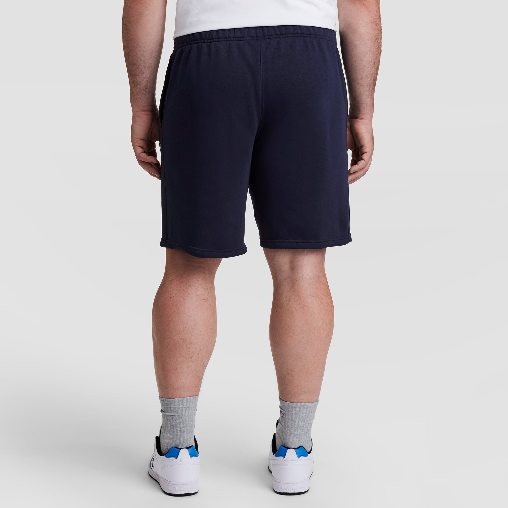 Champion Powerblend Short molletonné marine grande taille