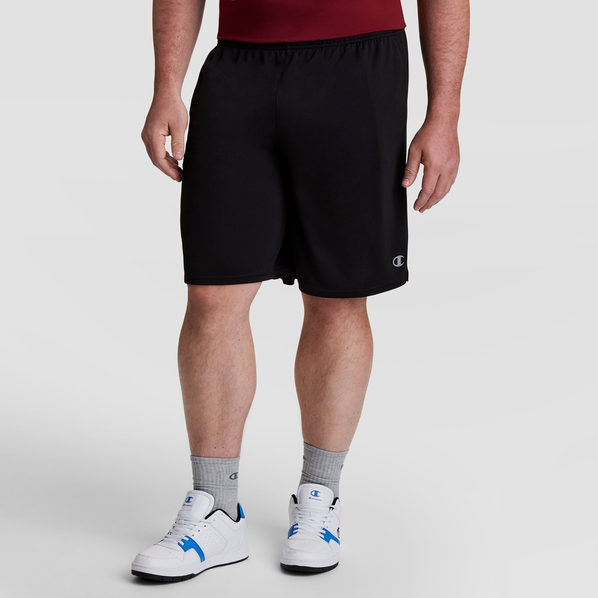 Champion Shorts 10 short sport homme noir grande taille