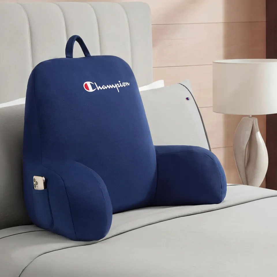 Champion Jersey Coussin de lecture Navy Blue 34 pouces