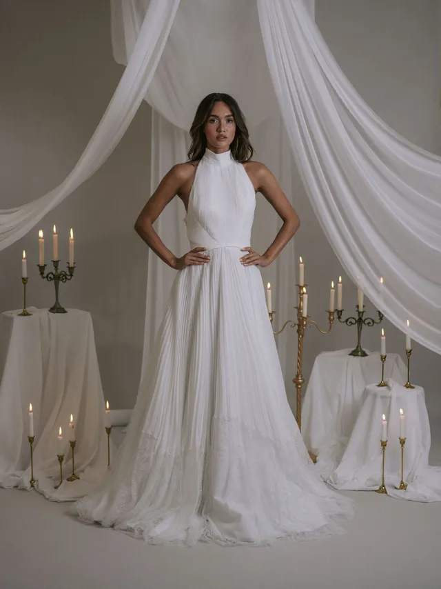 Rime Arodaky Bridal Whisper robe de mariée dentelle Calais