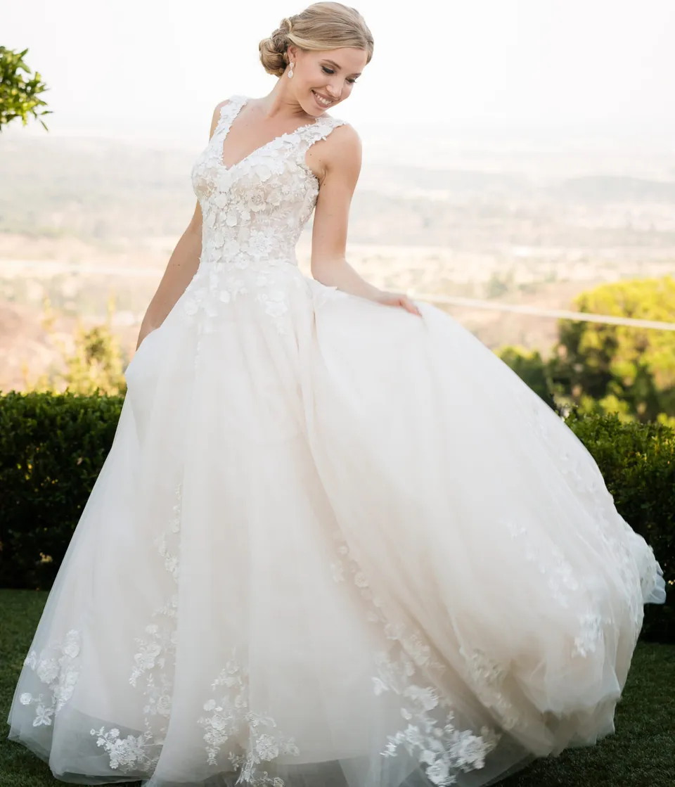 Le Jour de Notre Oui Poppy robe de mariée blanche