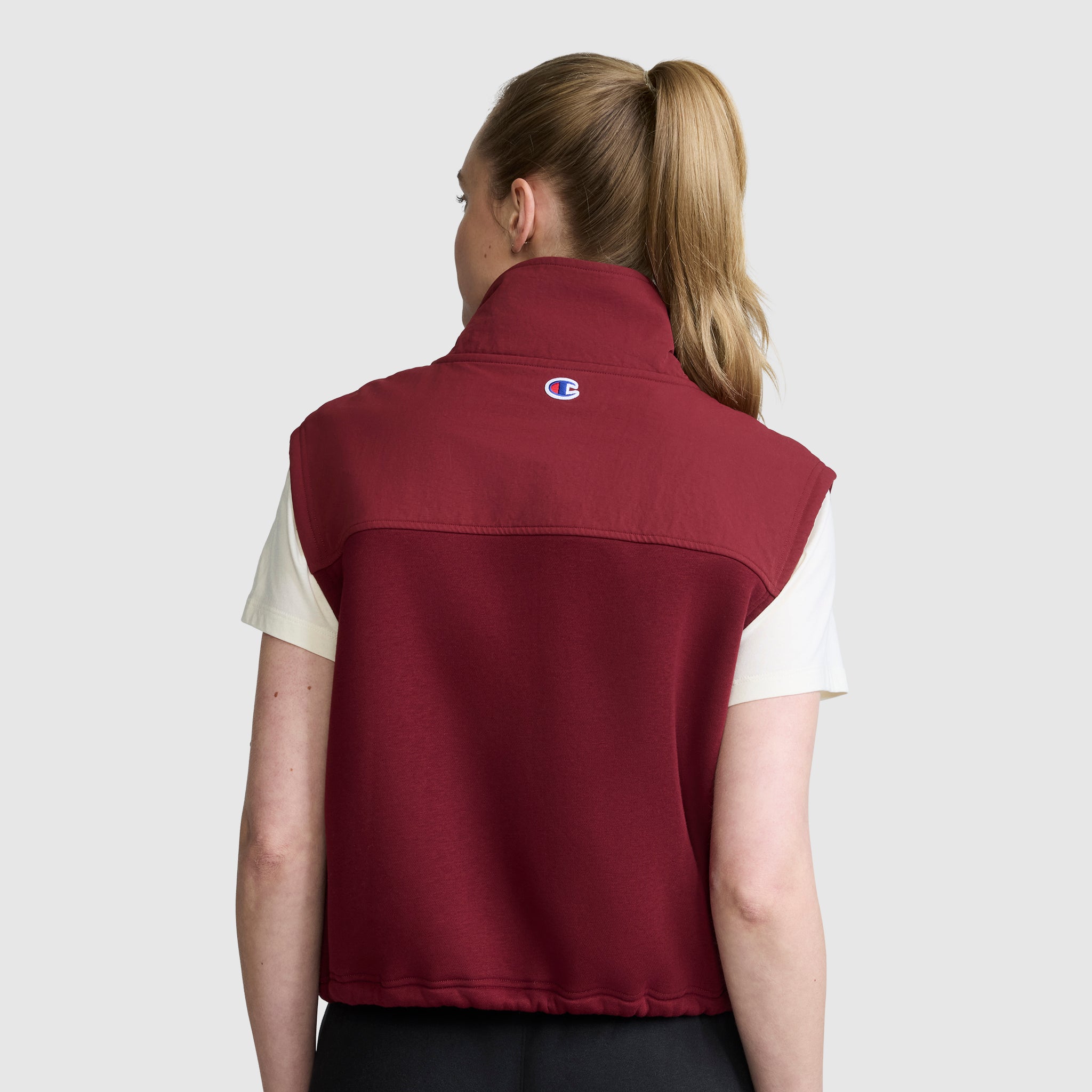 Champion Training Vest gilet bordeaux Cabernet molleton