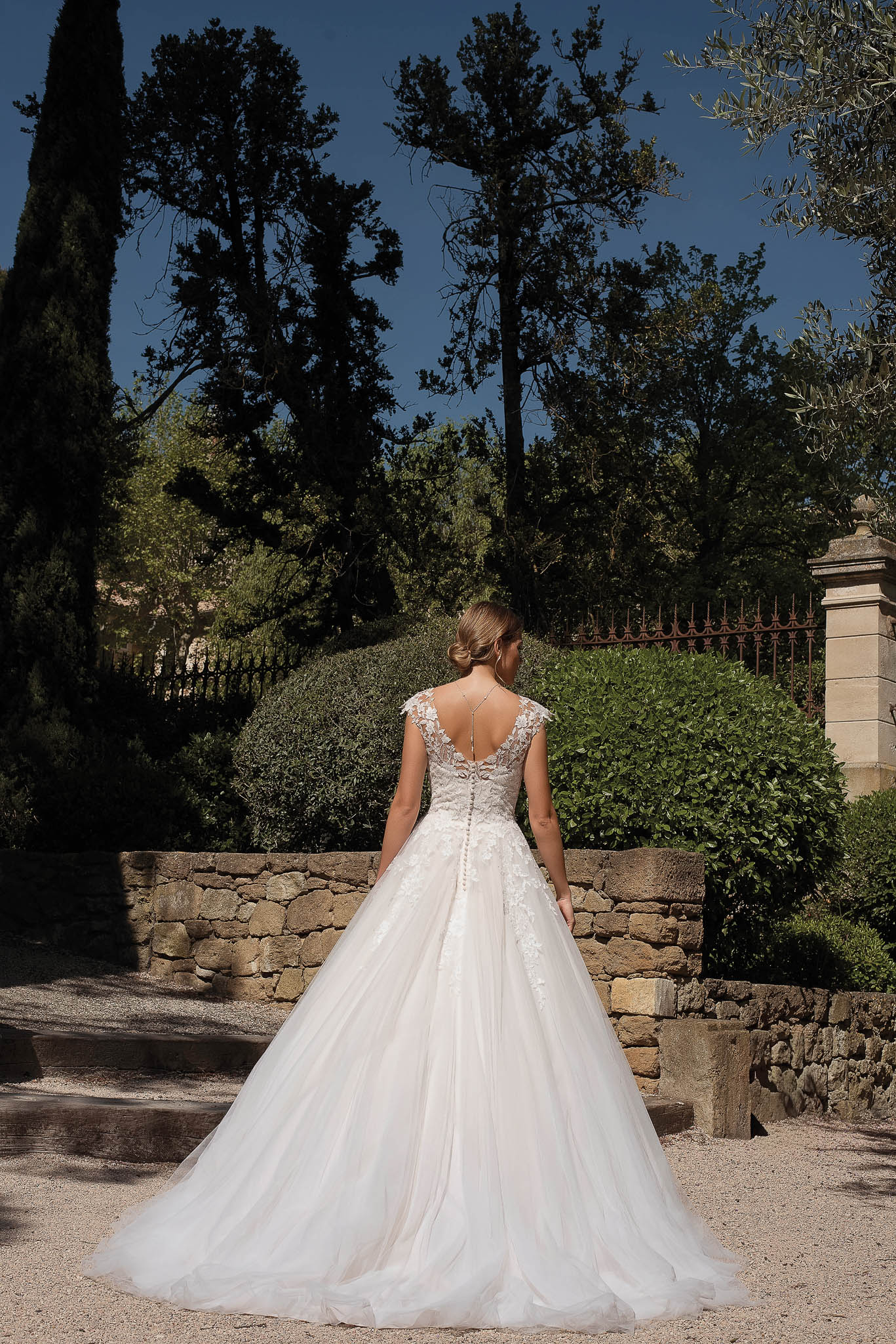Le Jour de Notre Oui Intemporel robe de mariée blanche