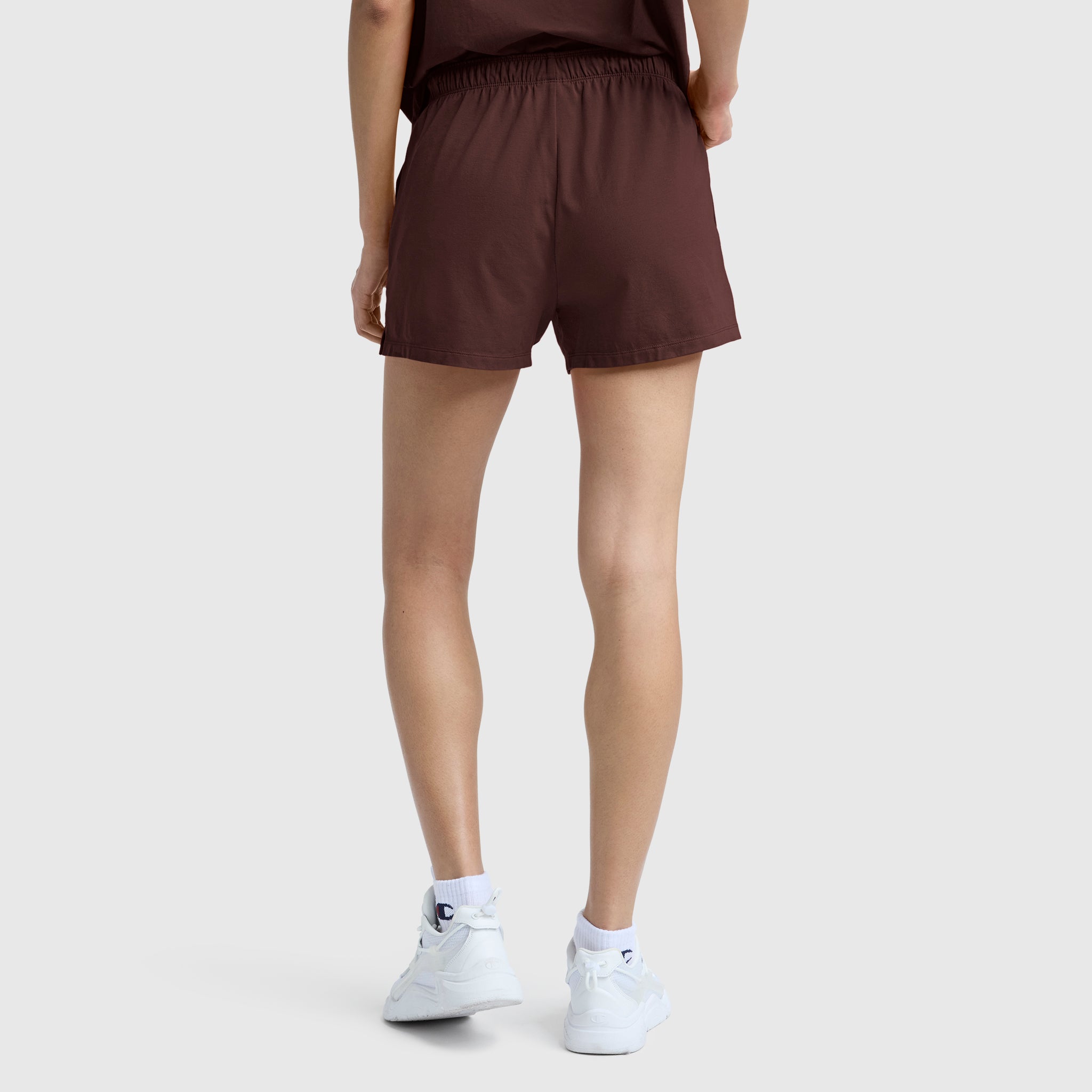 Champion Practice Short short marron femme coton