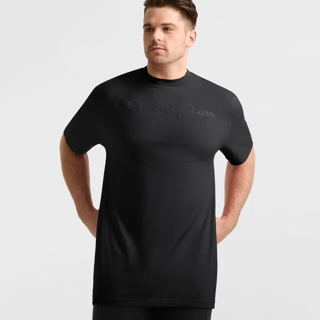 Champion Classic Graphic Big Tall t-shirt homme noir coton