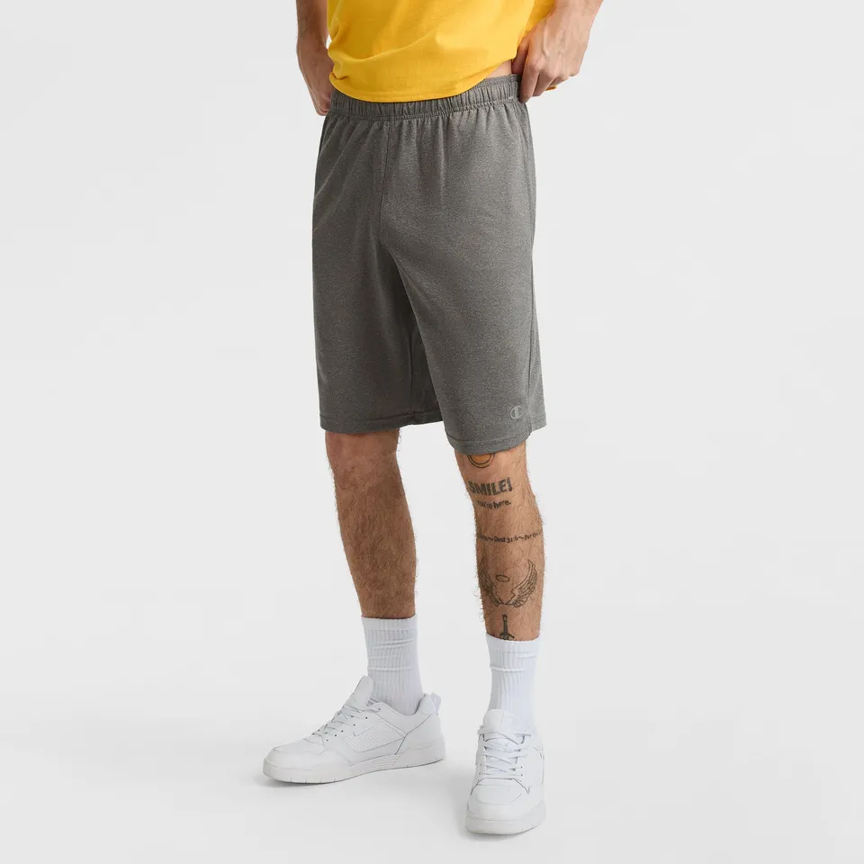 Champion 10" Moisture Wicking short Granite Grey Heather