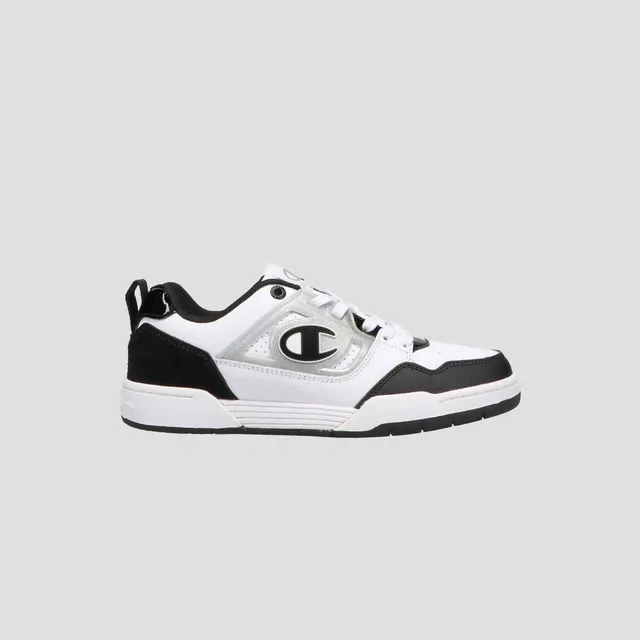 Champion 5-on-5 Low baskets femme blanc noir tige basse