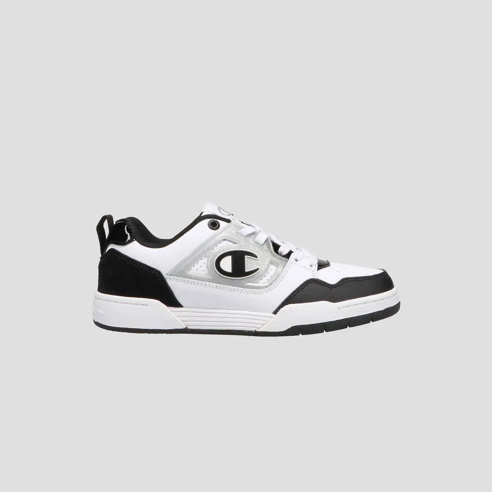 Champion 5-on-5 Low baskets femme blanc noir tige basse