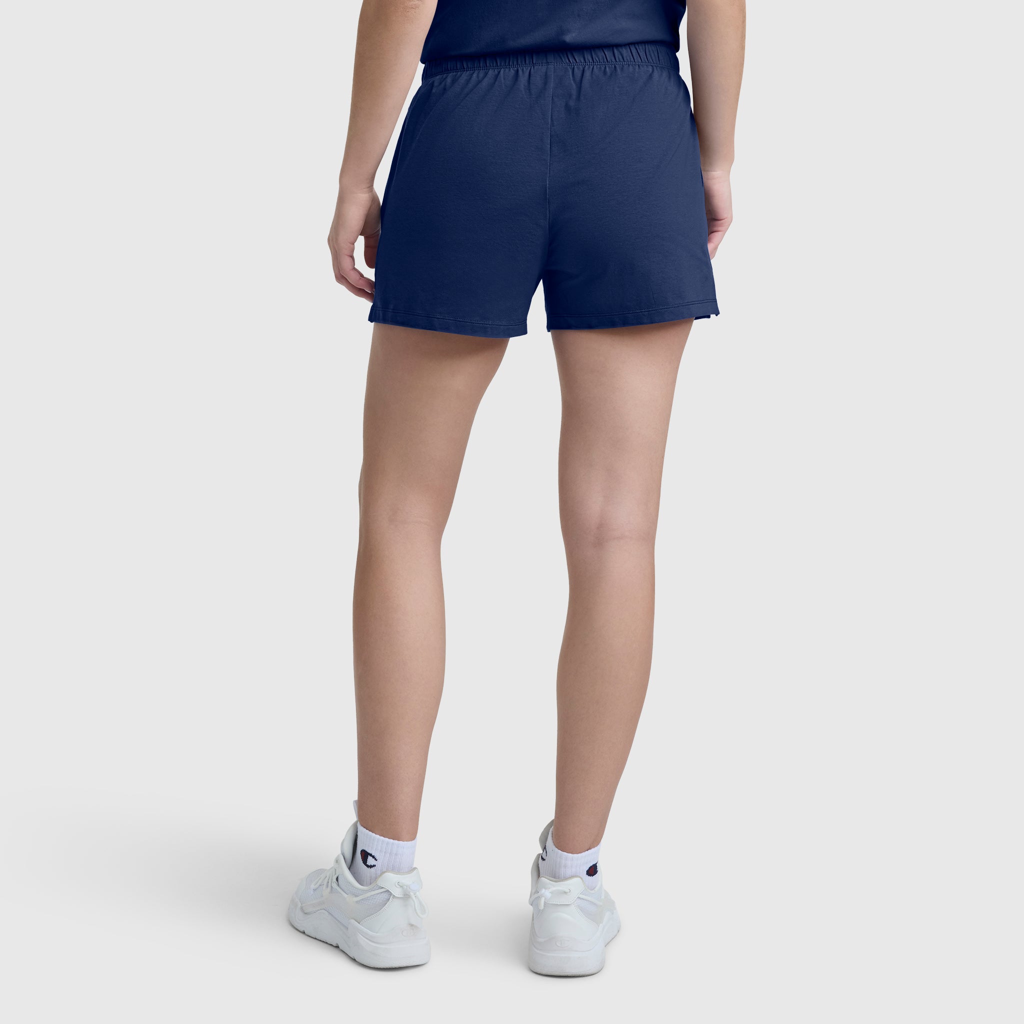 Champion Practice Short short bleu femme coton
