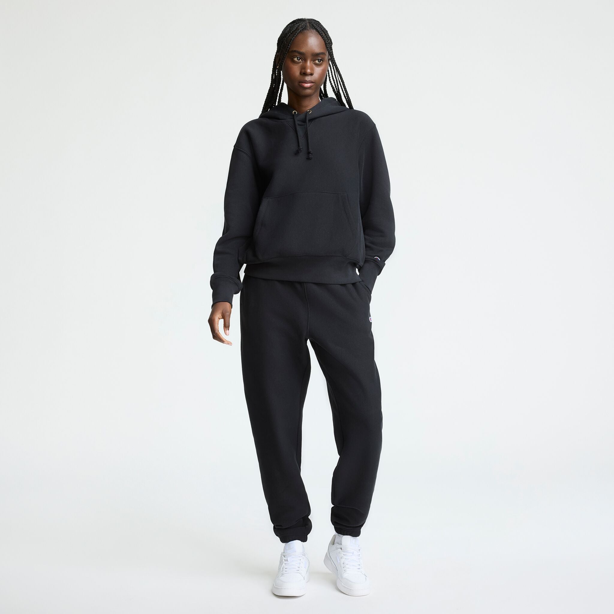 Champion Reverse Weave Hoodie sweat noir Black lourd