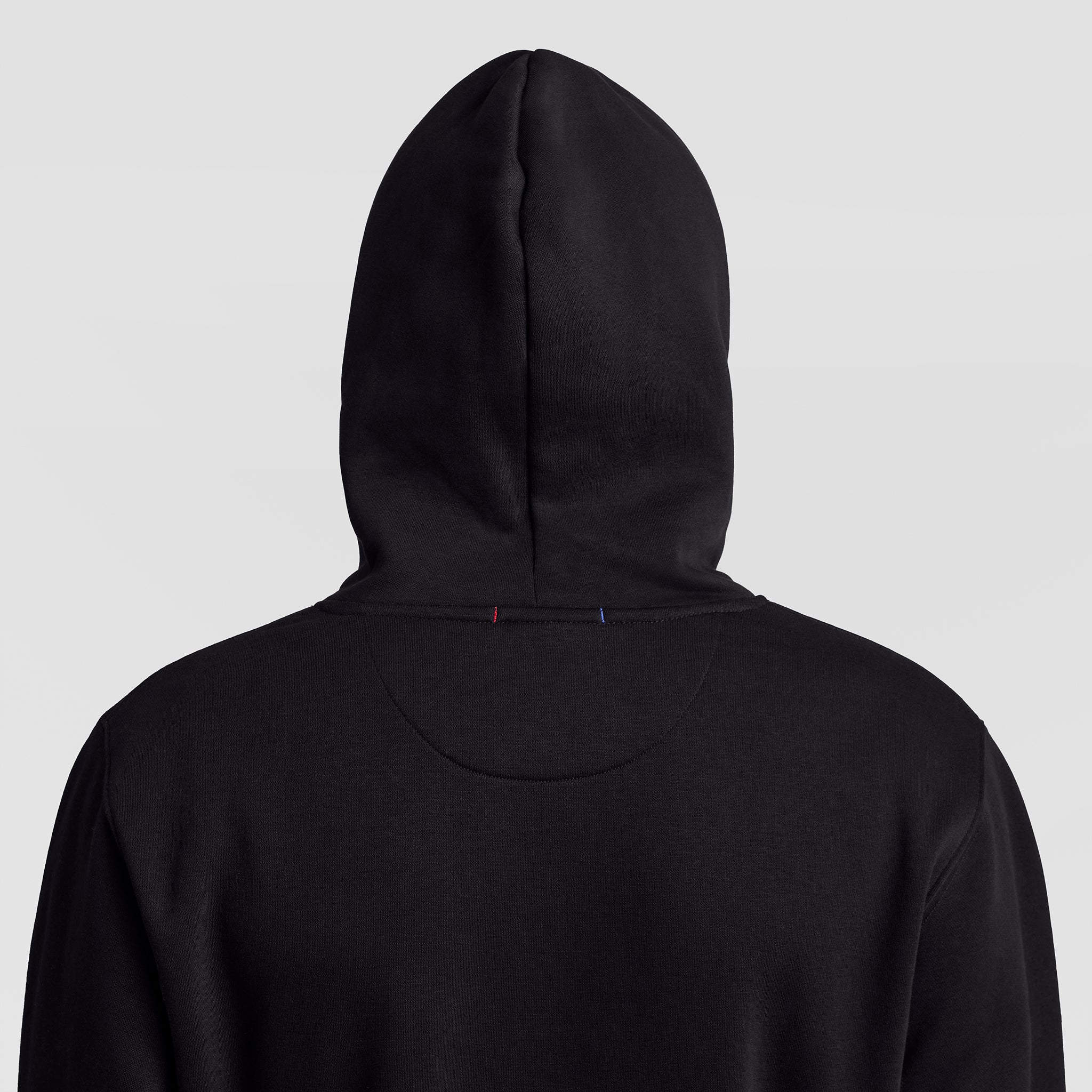 Champion Powerblend C Logo sweat à capuche noir coupe classique