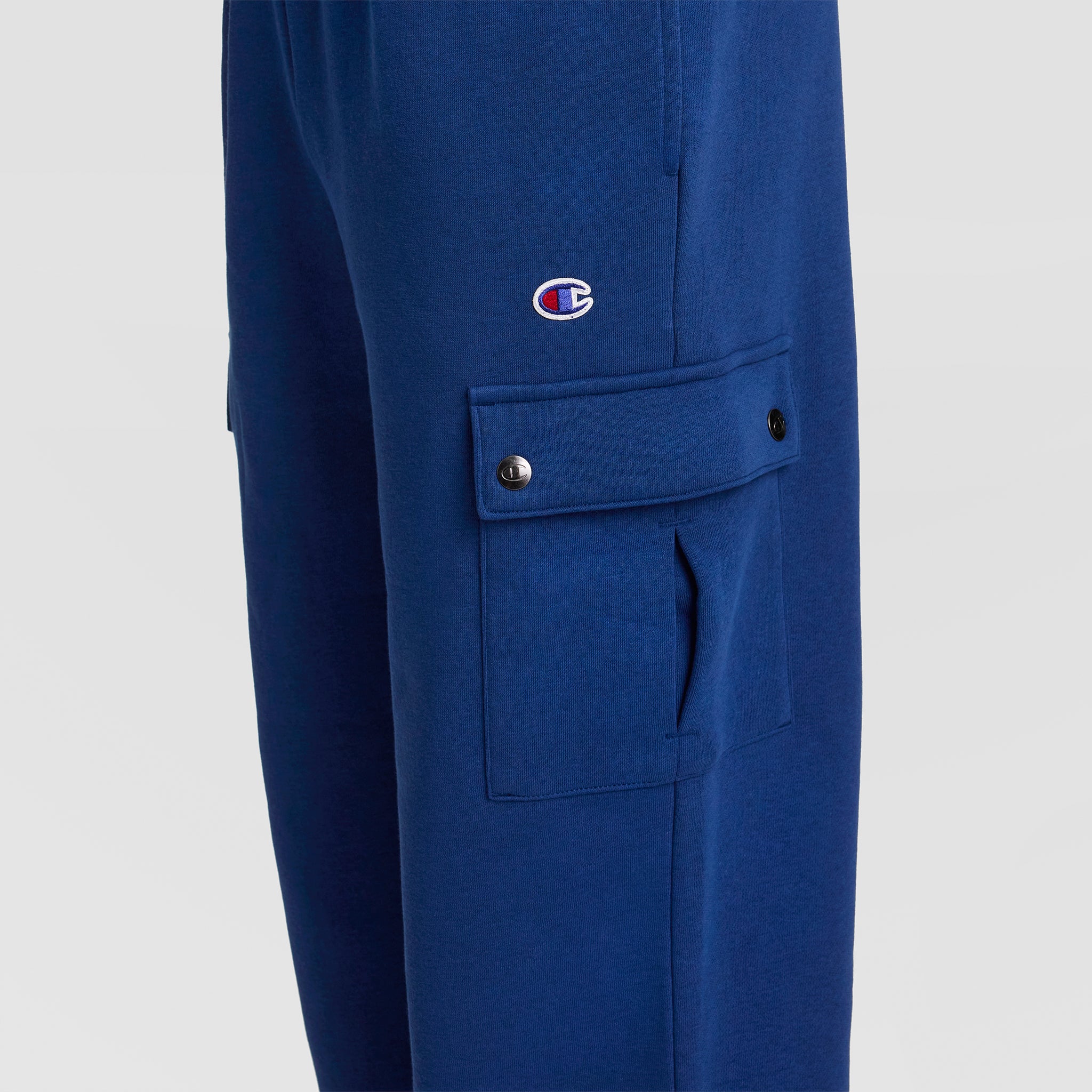 Champion Fleece Cargo Pant C Logo cargo bleu Estate Blue