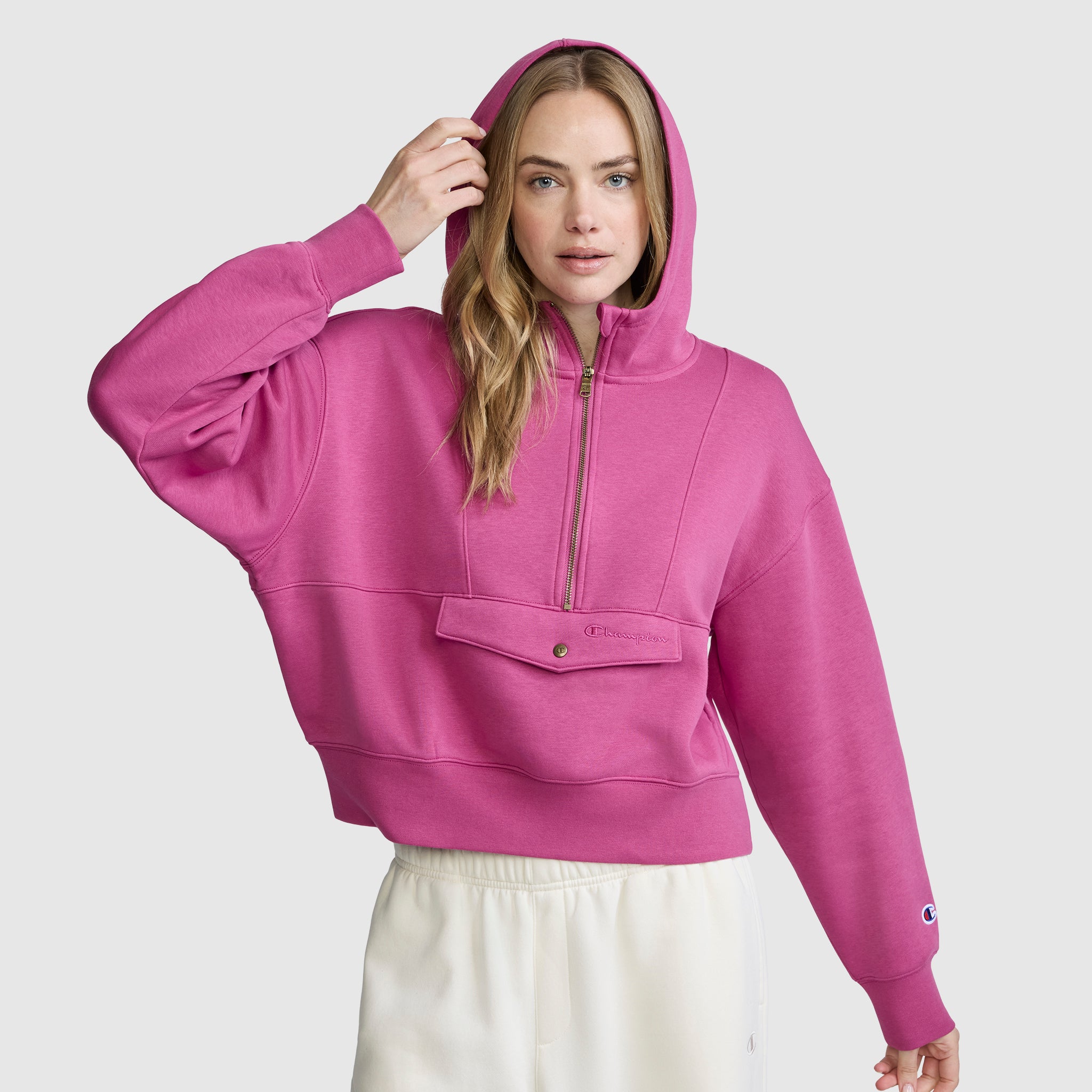Champion Training Half-Zip sweat polaire violet Vivid Viola molleton