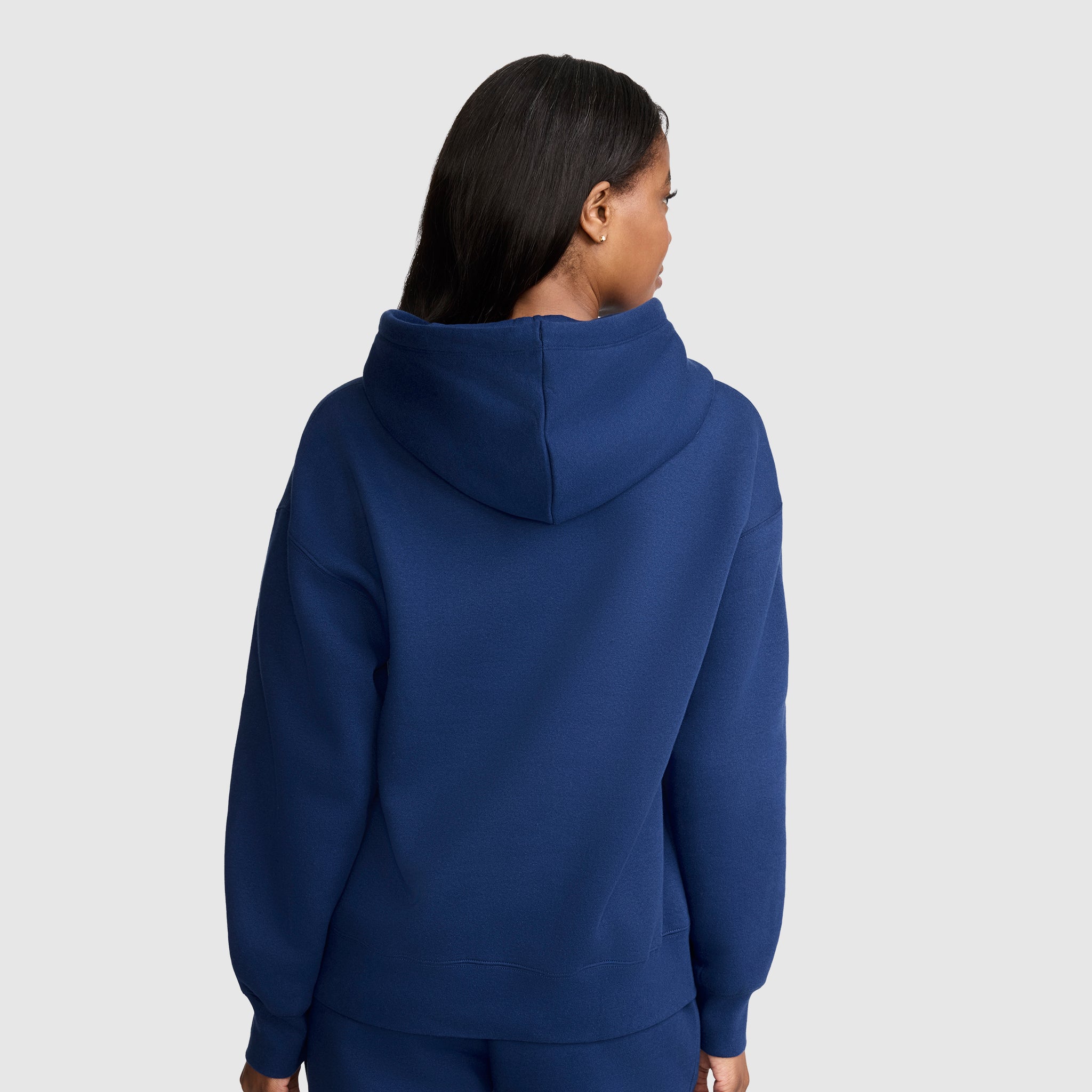 Champion Powerblend Freshman hoodie femme bleu molleton
