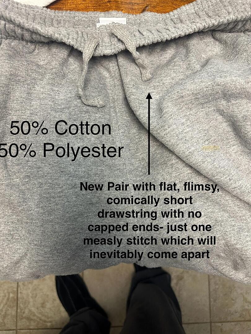 Champion Powerblend Pantalon Jogging Granite Heather