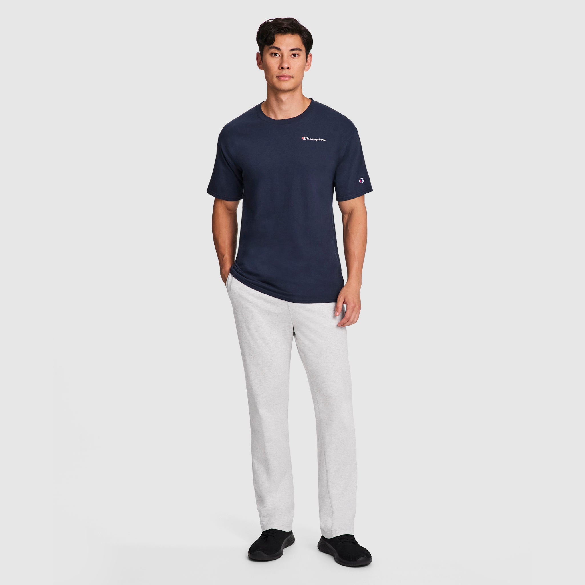 Champion Pants Lightweight Lounge Pants pantalon gris 100% coton