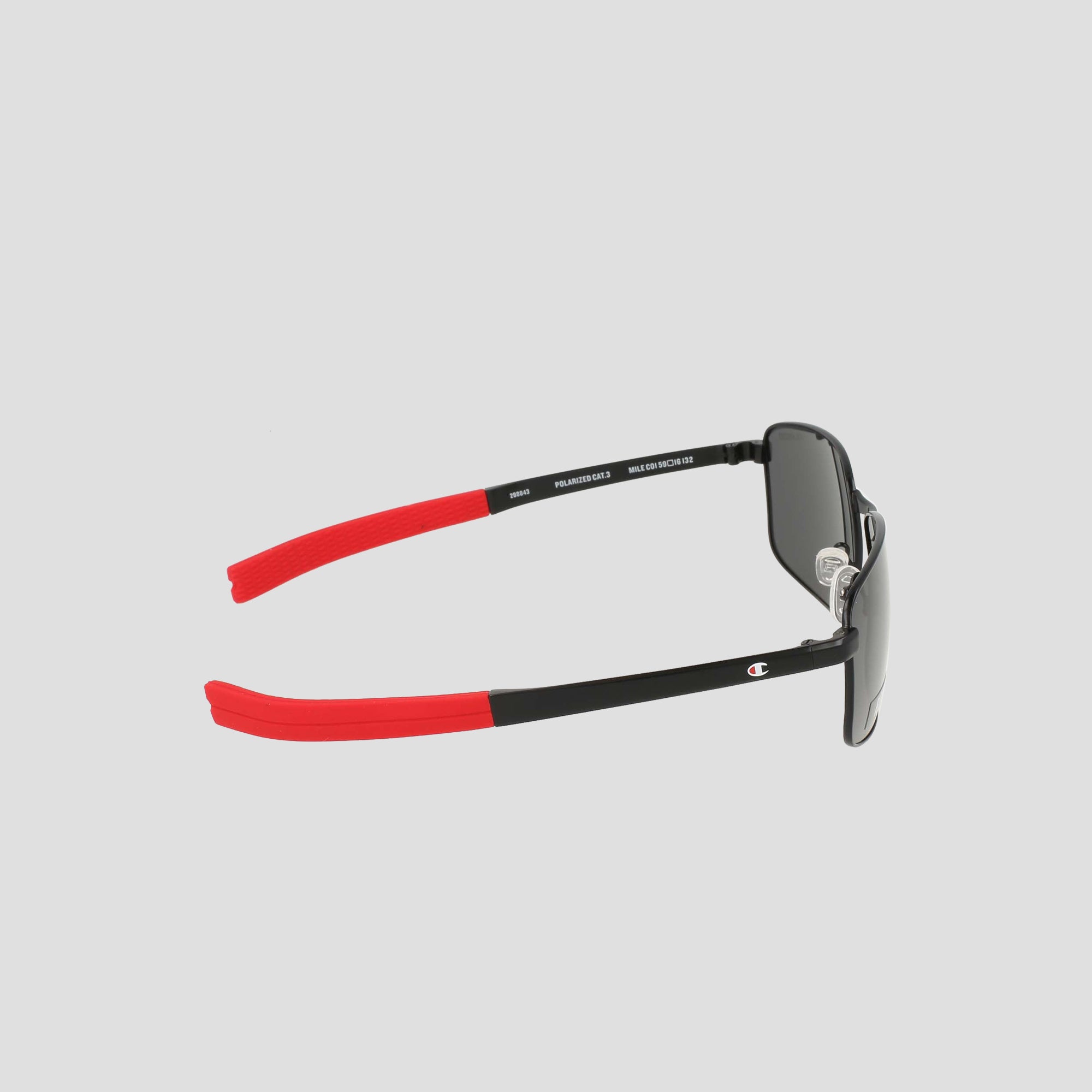 Champion Mile Lunettes de soleil polarisées noir mat