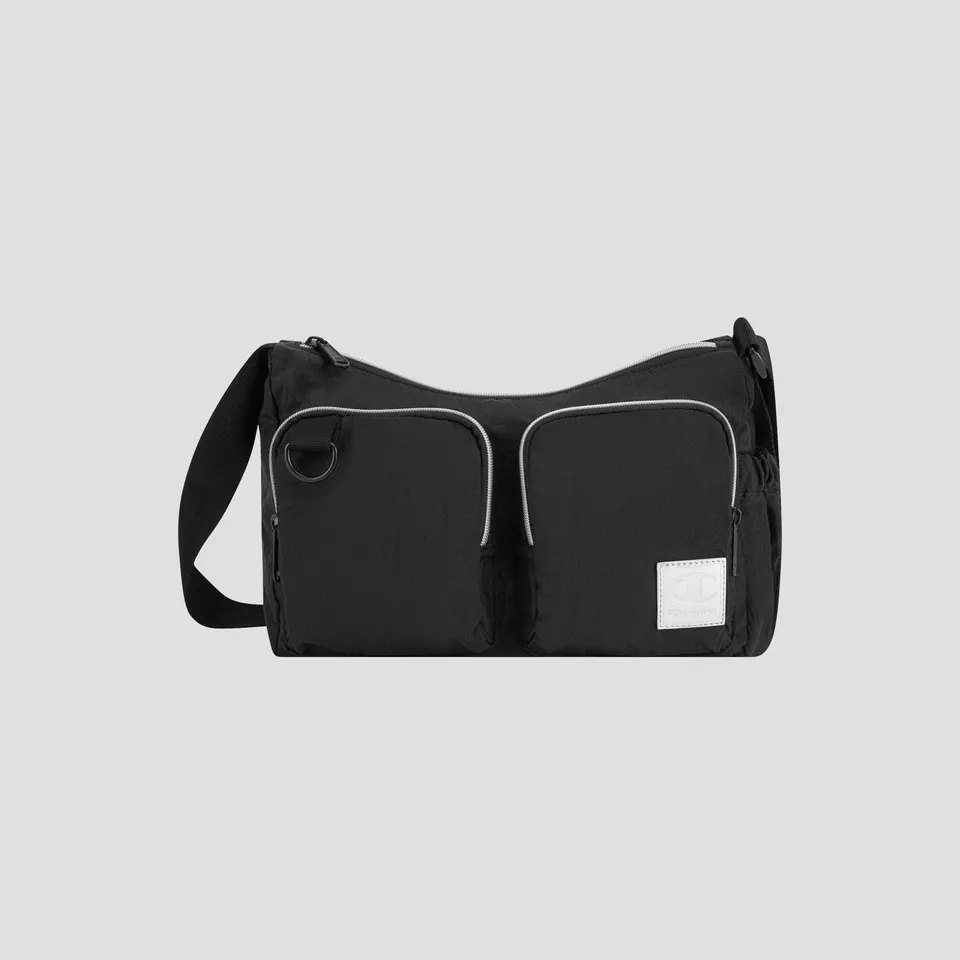 Champion Quartz Small Messenger Sacoche Noire Nylon Taille unique