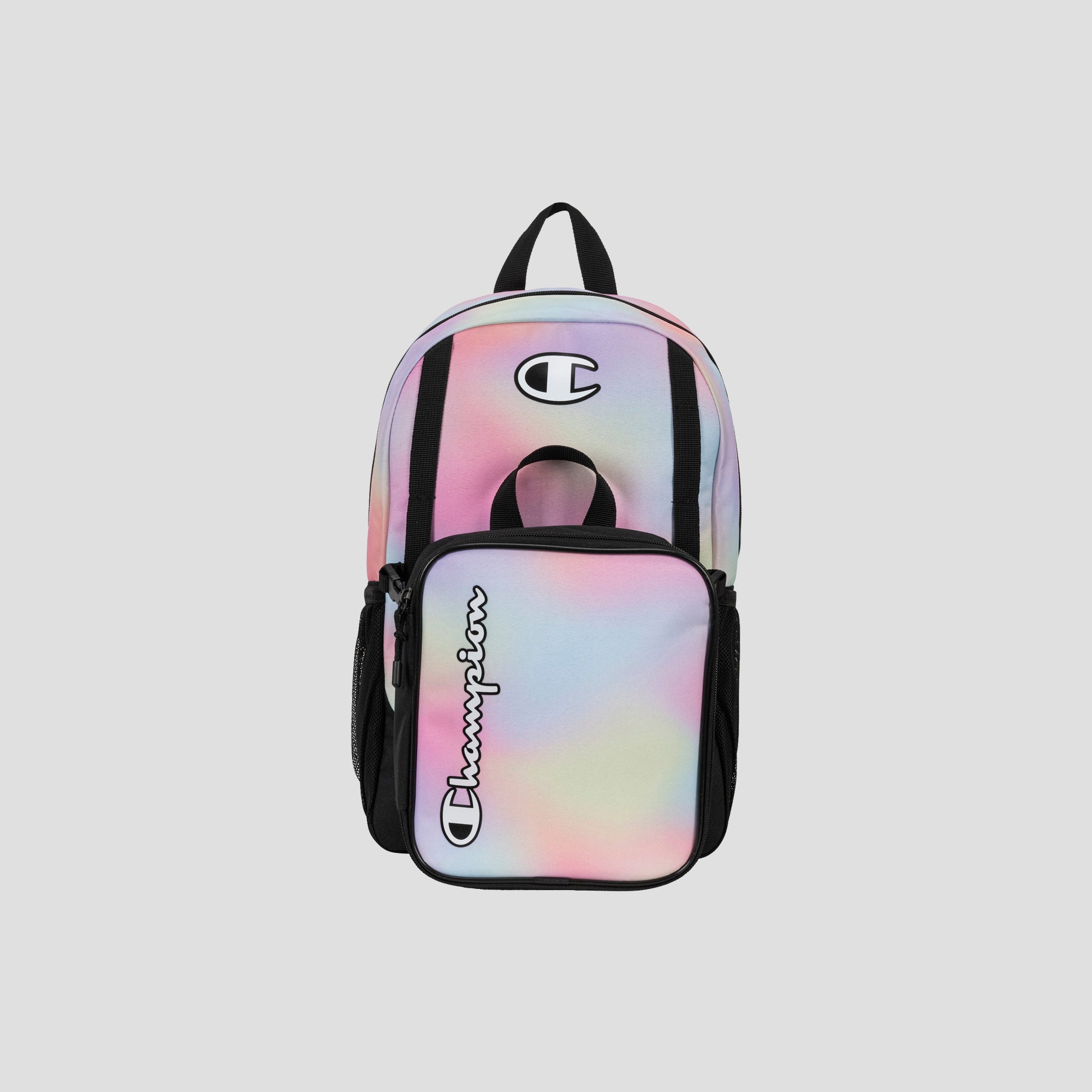 Champion Mode Lunch Kit sac à dos enfant Pink Black + lunch box