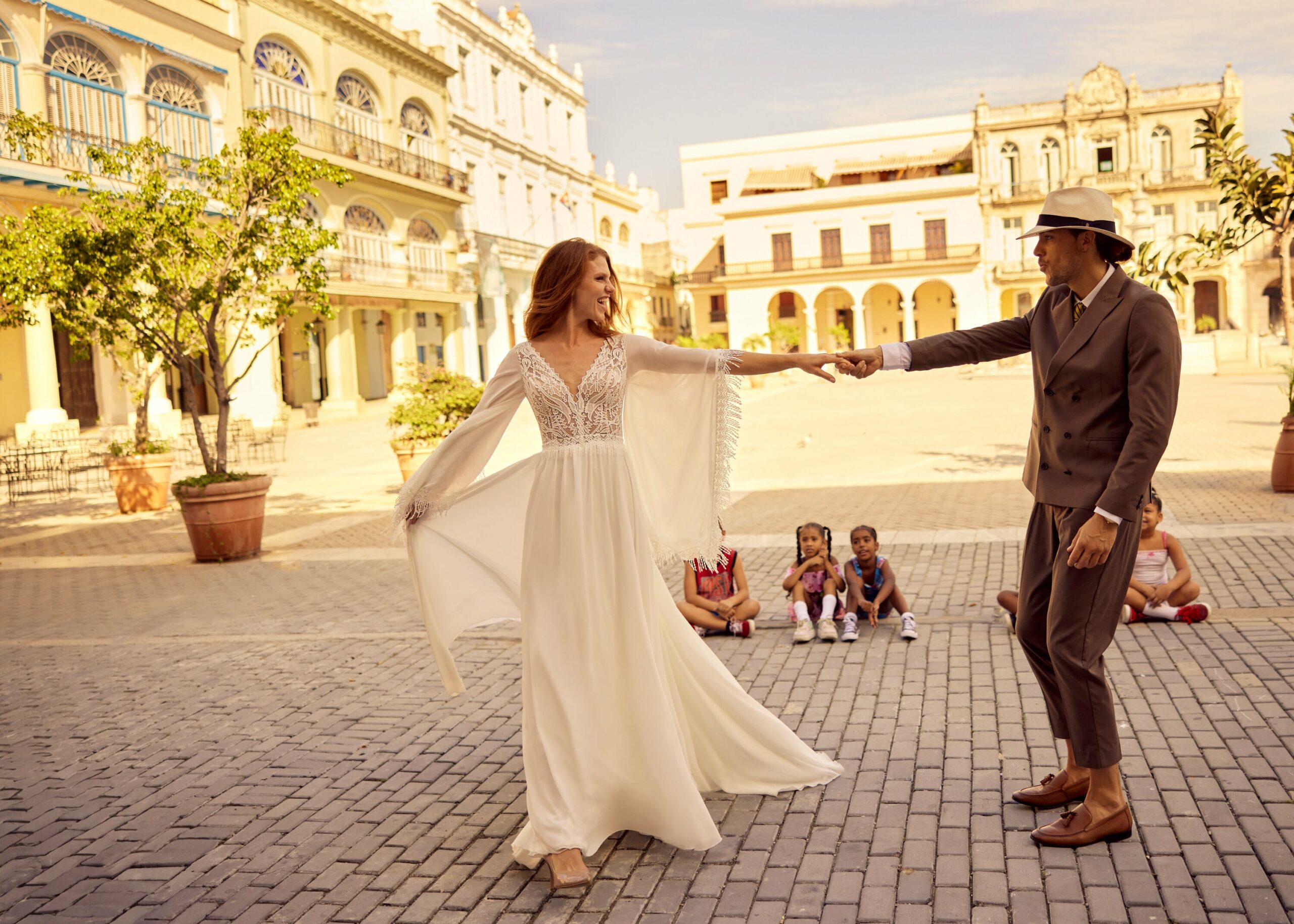 Hervé Paris Libre Collection Leo-A robe de mariée cérémonie