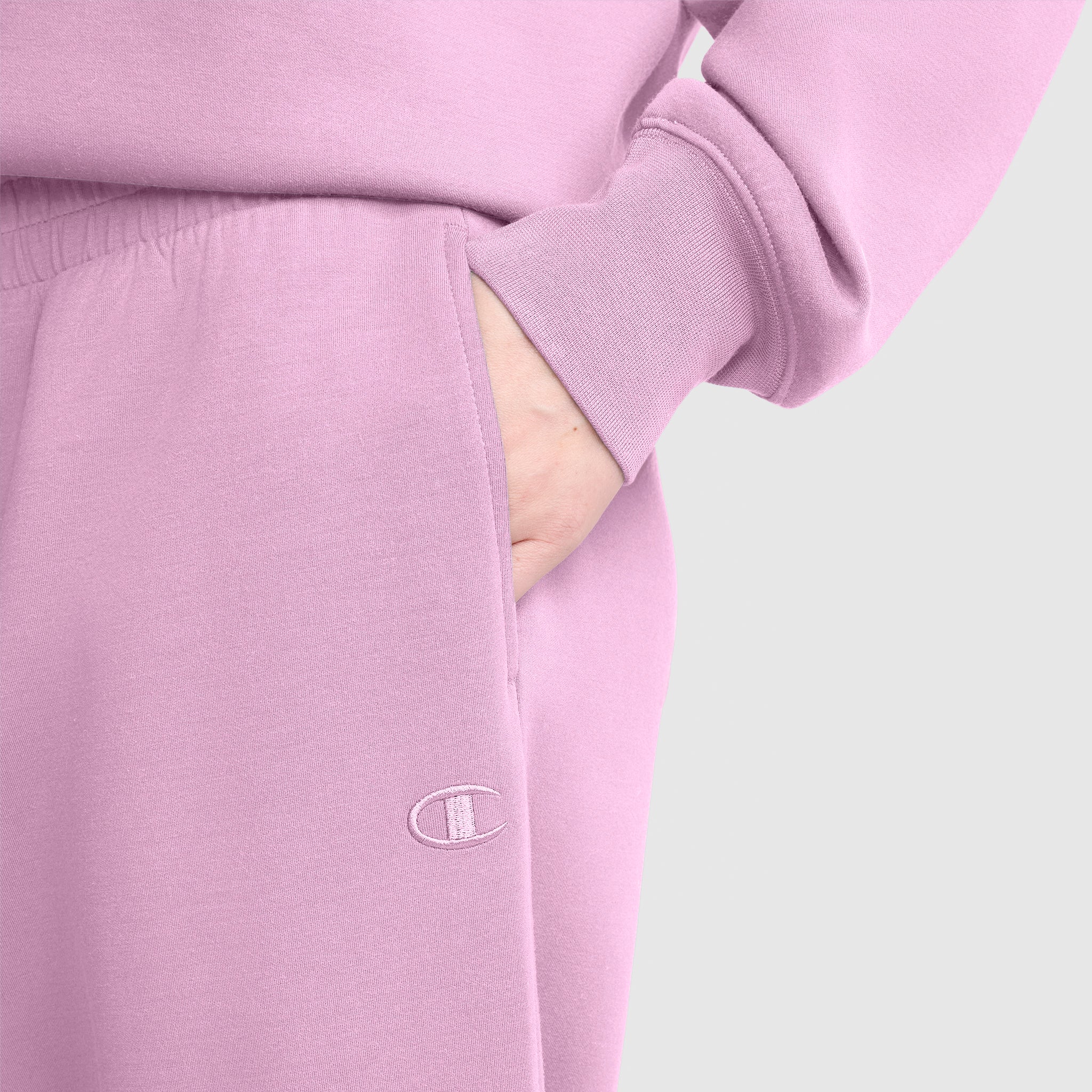 Champion Taper Leg Jogger jogging femme violet Smoky Grape zips