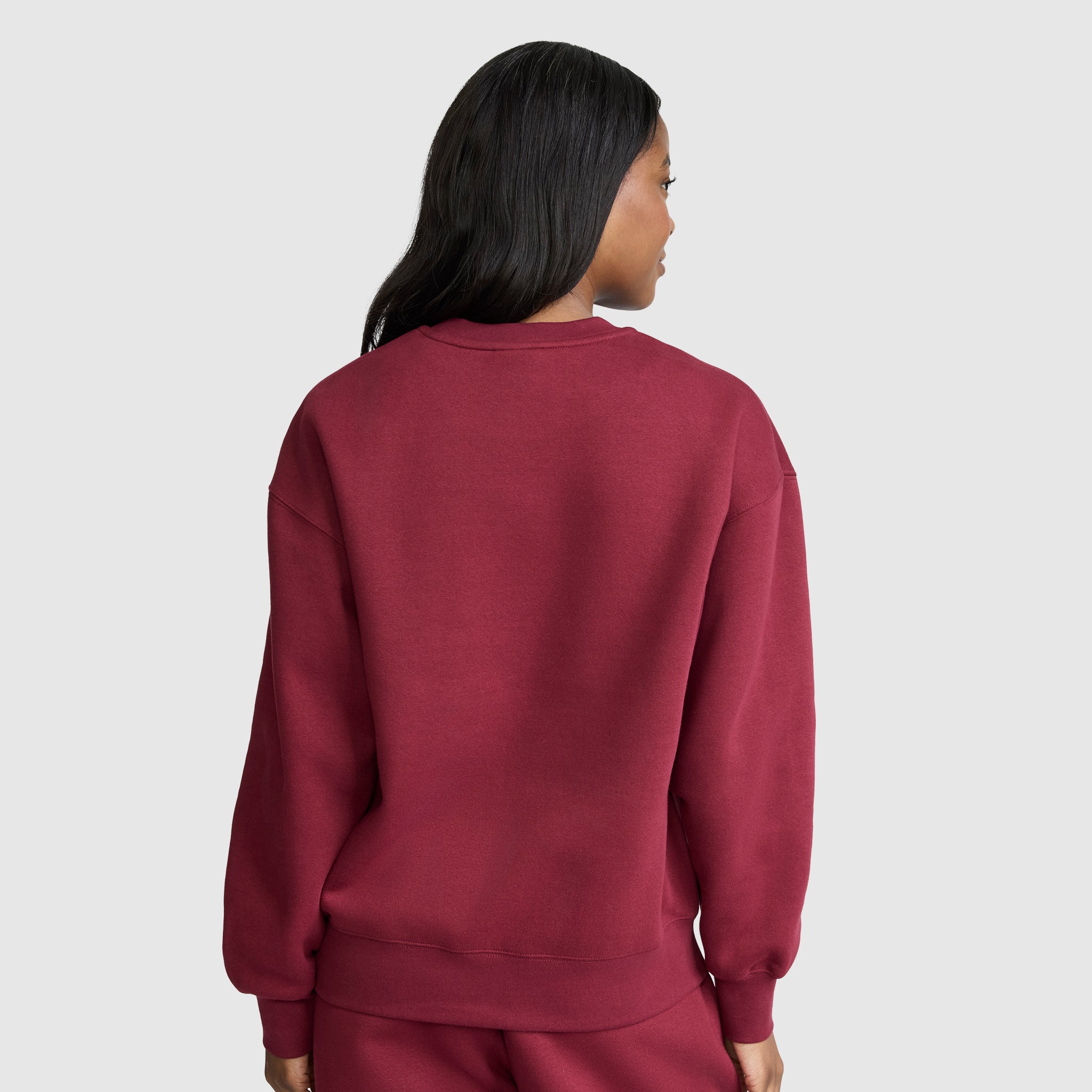 Champion Powerblend Sweat Col Rond Cabernet Small C Femme