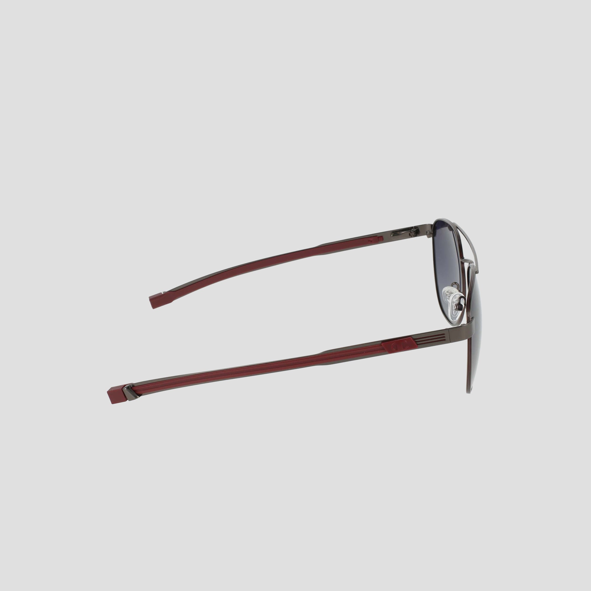 Champion Sunglasses Teo Aviator lunettes soleil Matte Gunmetal Red