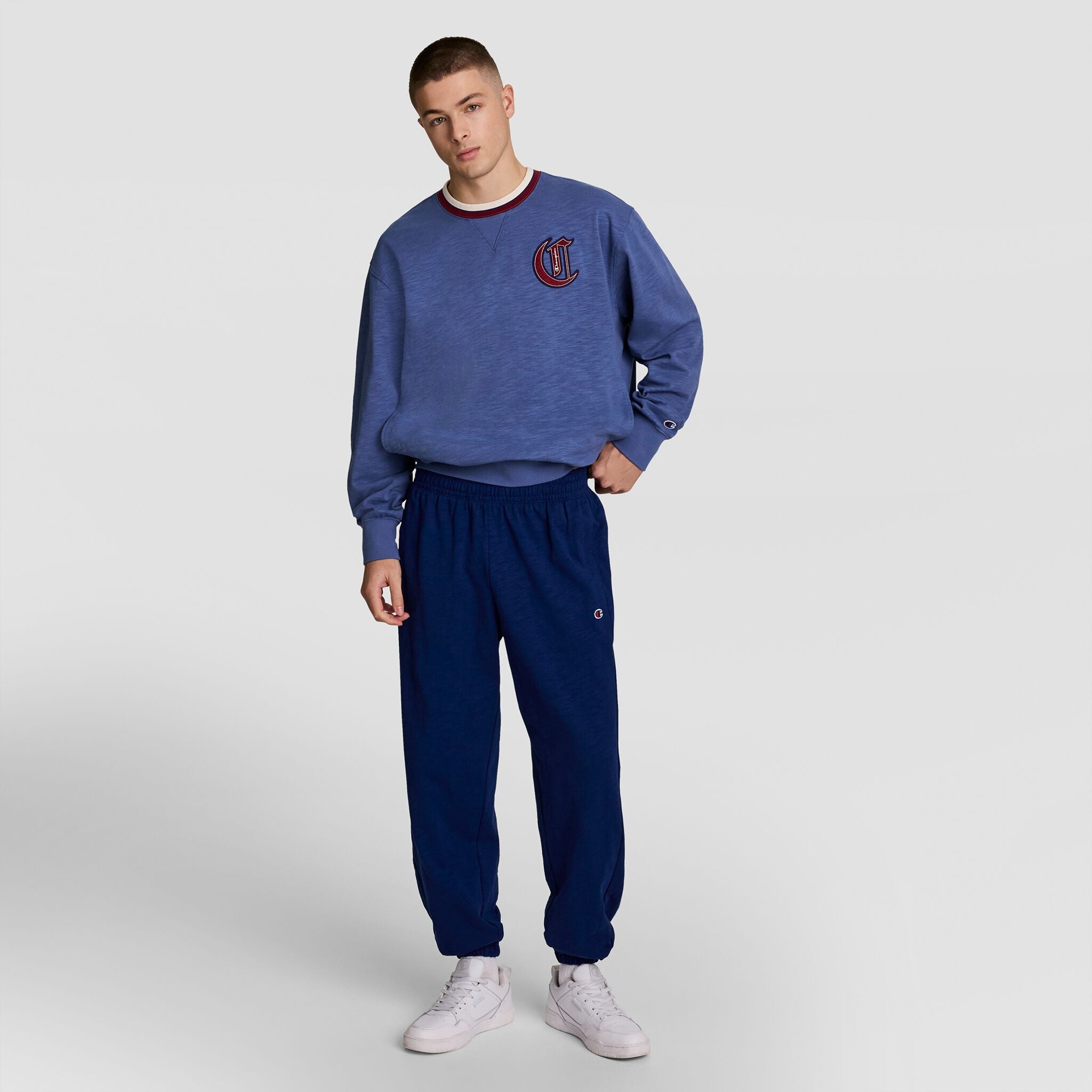 Champion Modern Retro Washed Pant pantalon Blue Depth