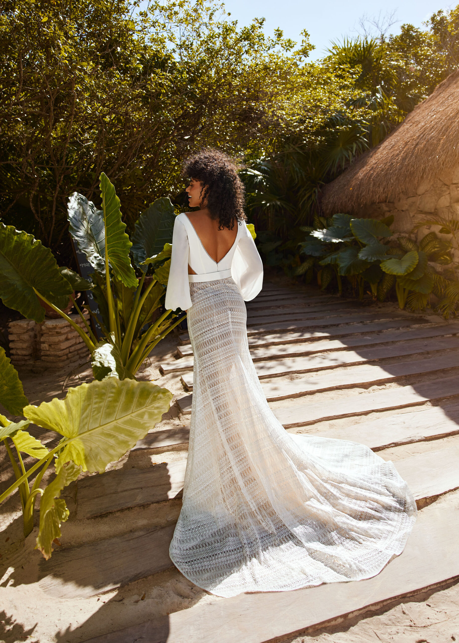 Hervé Paris Mystical Bellini robe de mariée longue