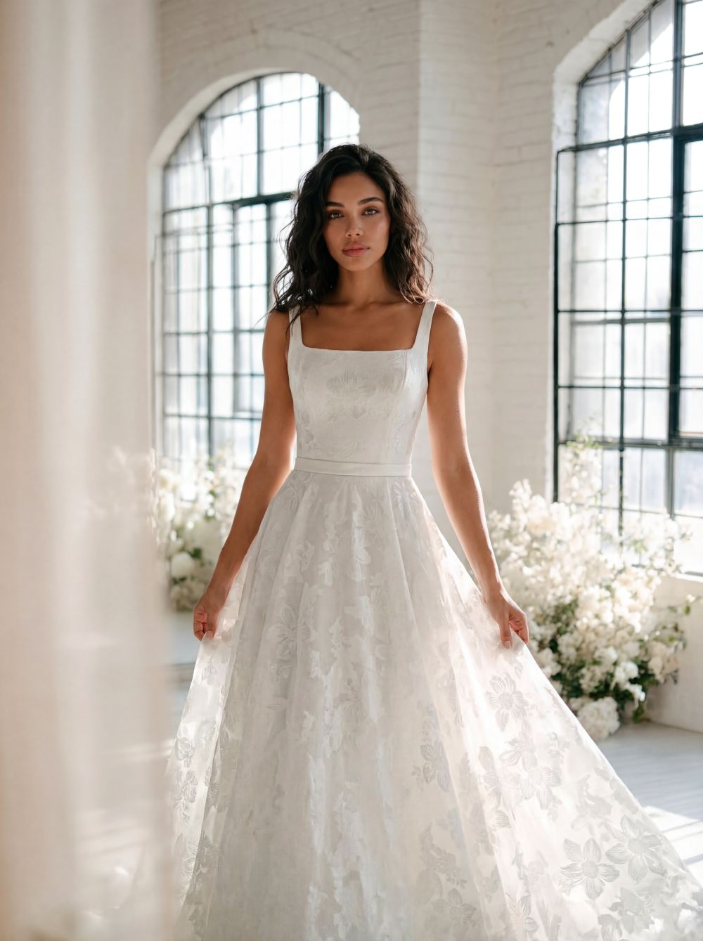 Hervé Paris Promise Porter robe de mariée classique